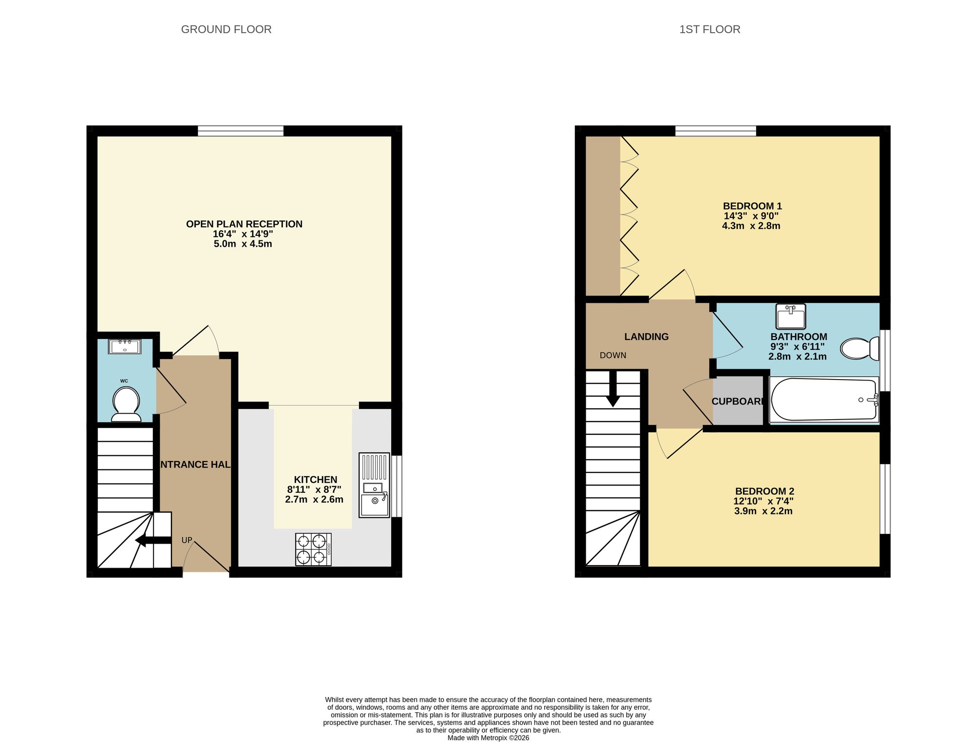 8 Addison Mews Gentian Way, Weymouth floorplan