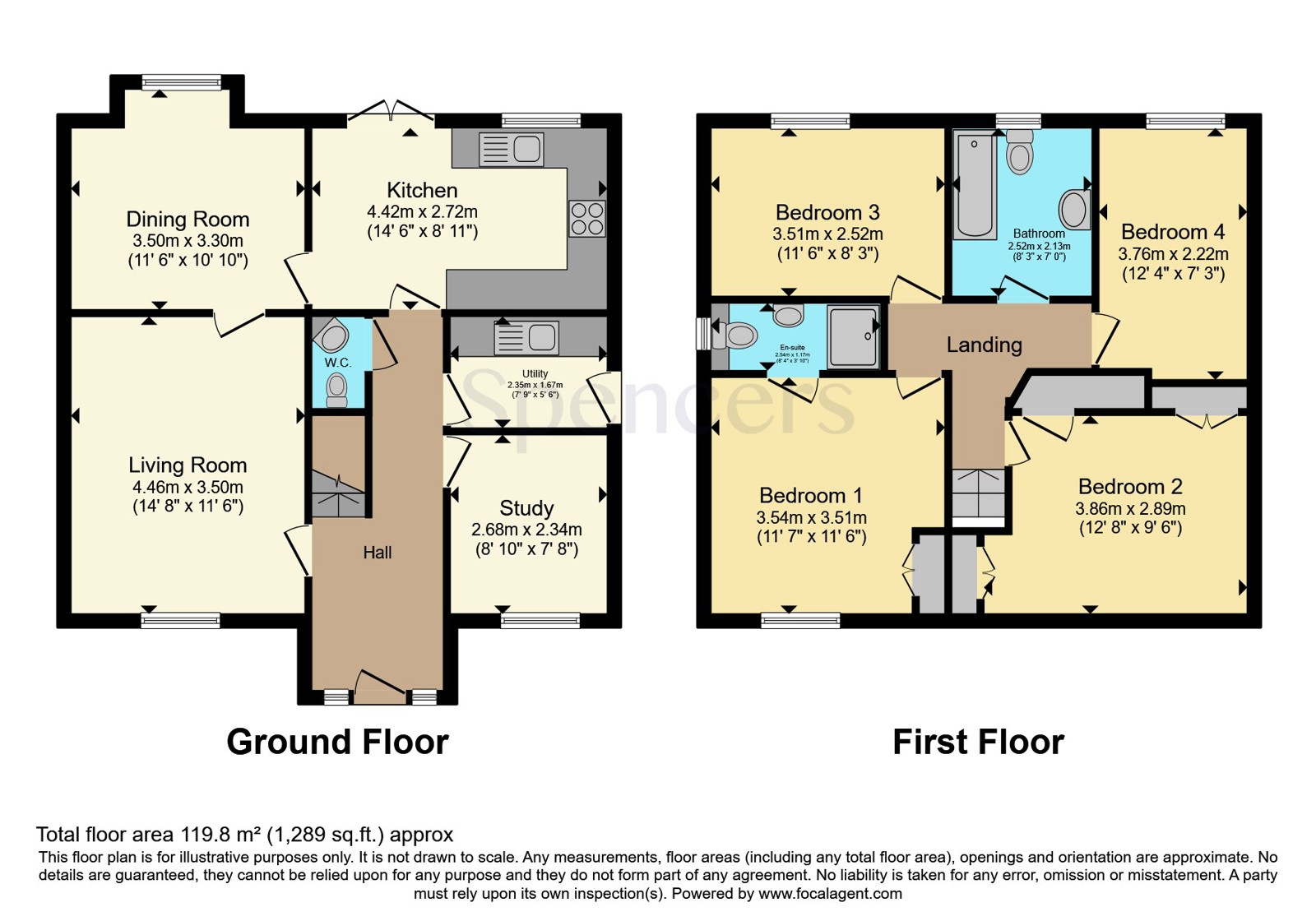 18, Saxby Drive, Leicester floorplan