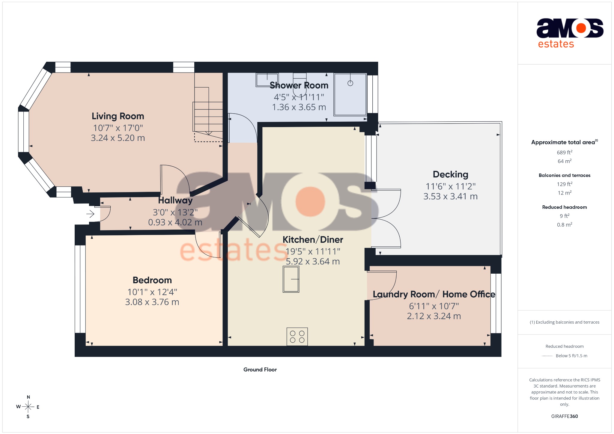 47 Broadlands Avenue, Hockley, Essex floorplan
