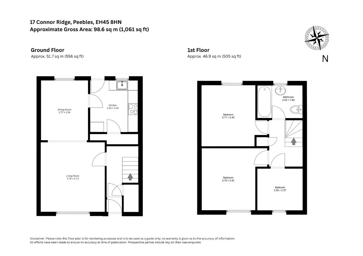17 Connor Ridge, Peebles floorplan