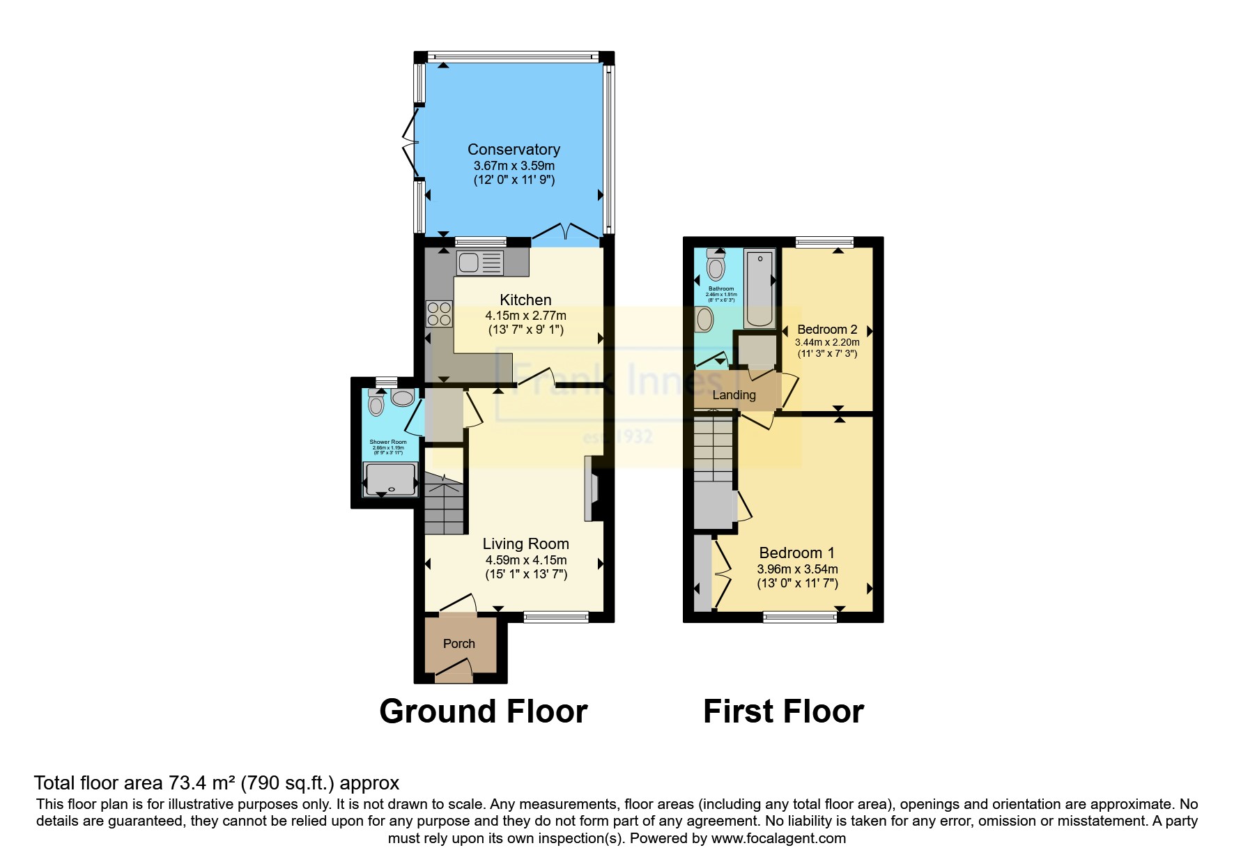 12, Shawcroft, Nottinghamshire floorplan
