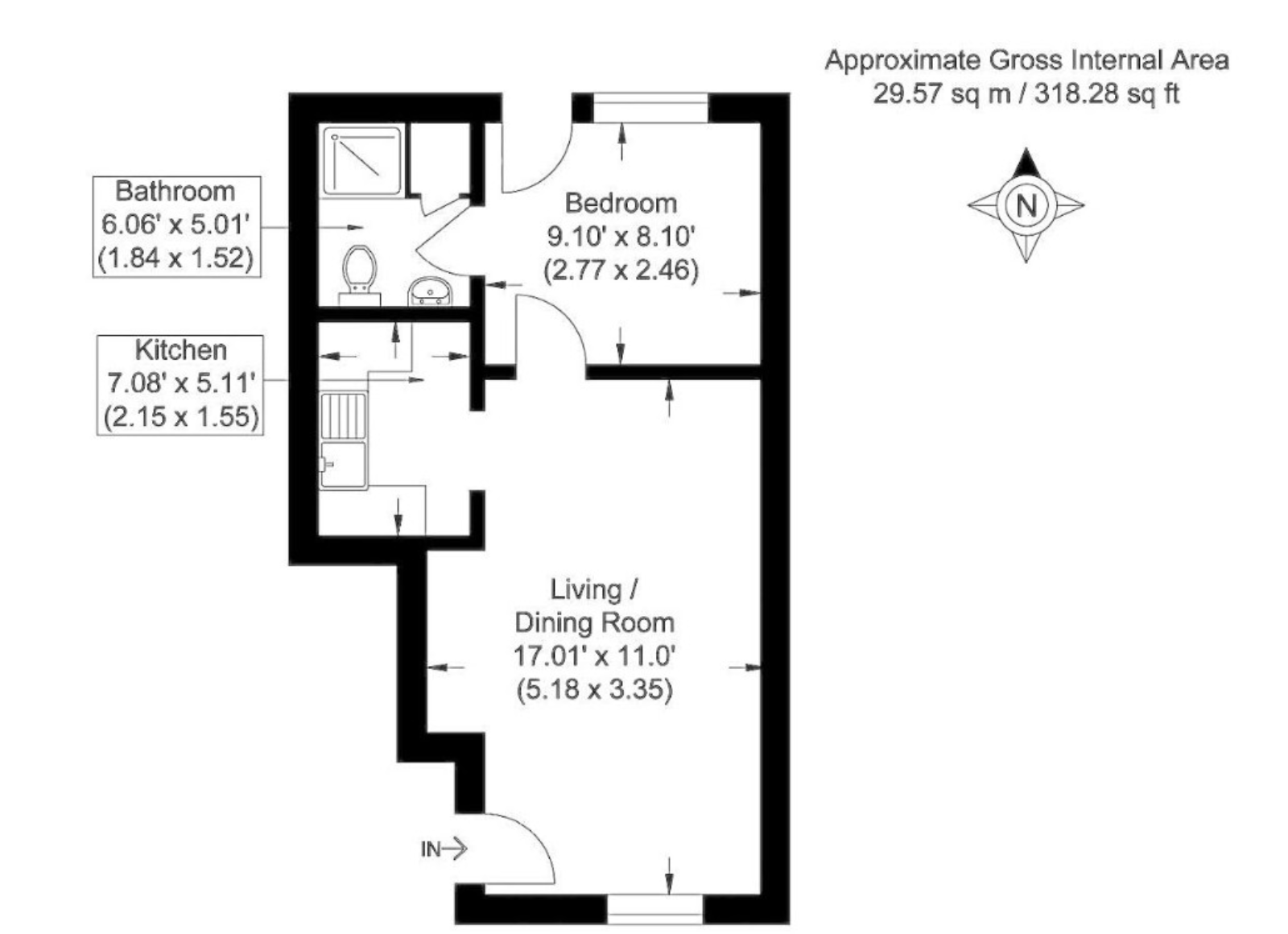 26, Crawford Place, Newbury floorplan