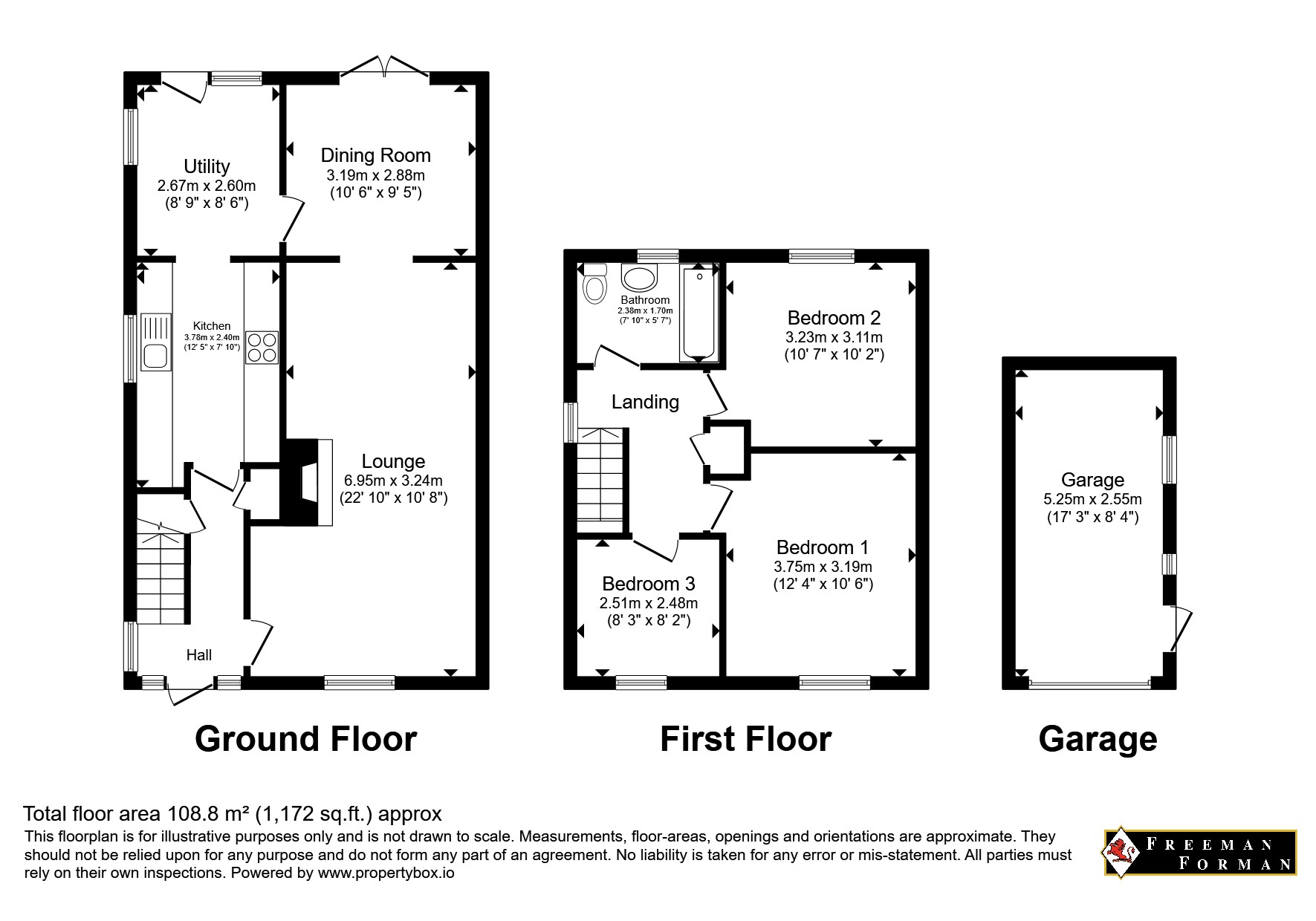 Pound Field, Cranbrook floorplan