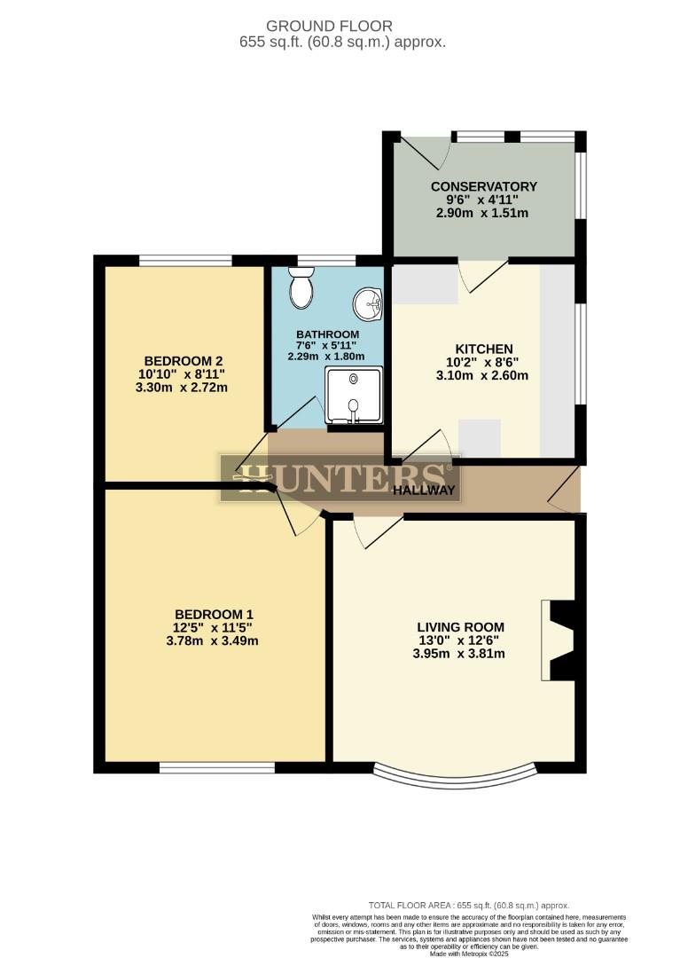 63, Fairfield Road, Scunthorpe floorplan