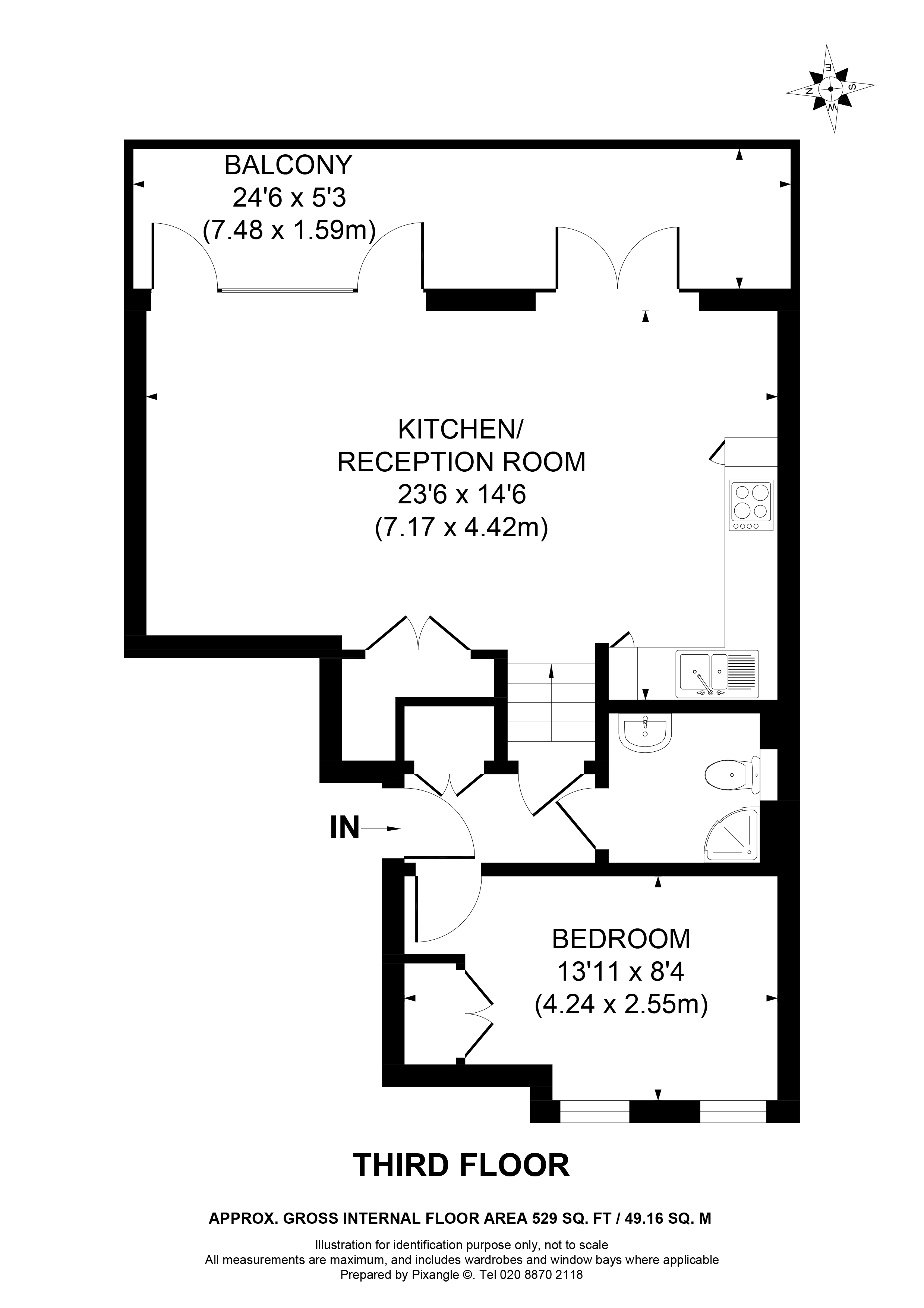Tower Bridge Road London Se1 1 Bedroom Triplex To Rent