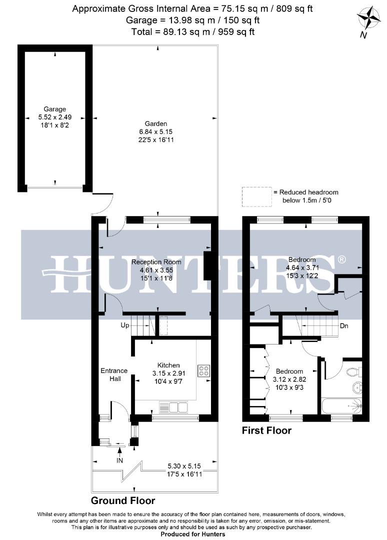 9, De Salis Road, Uxbridge floorplan