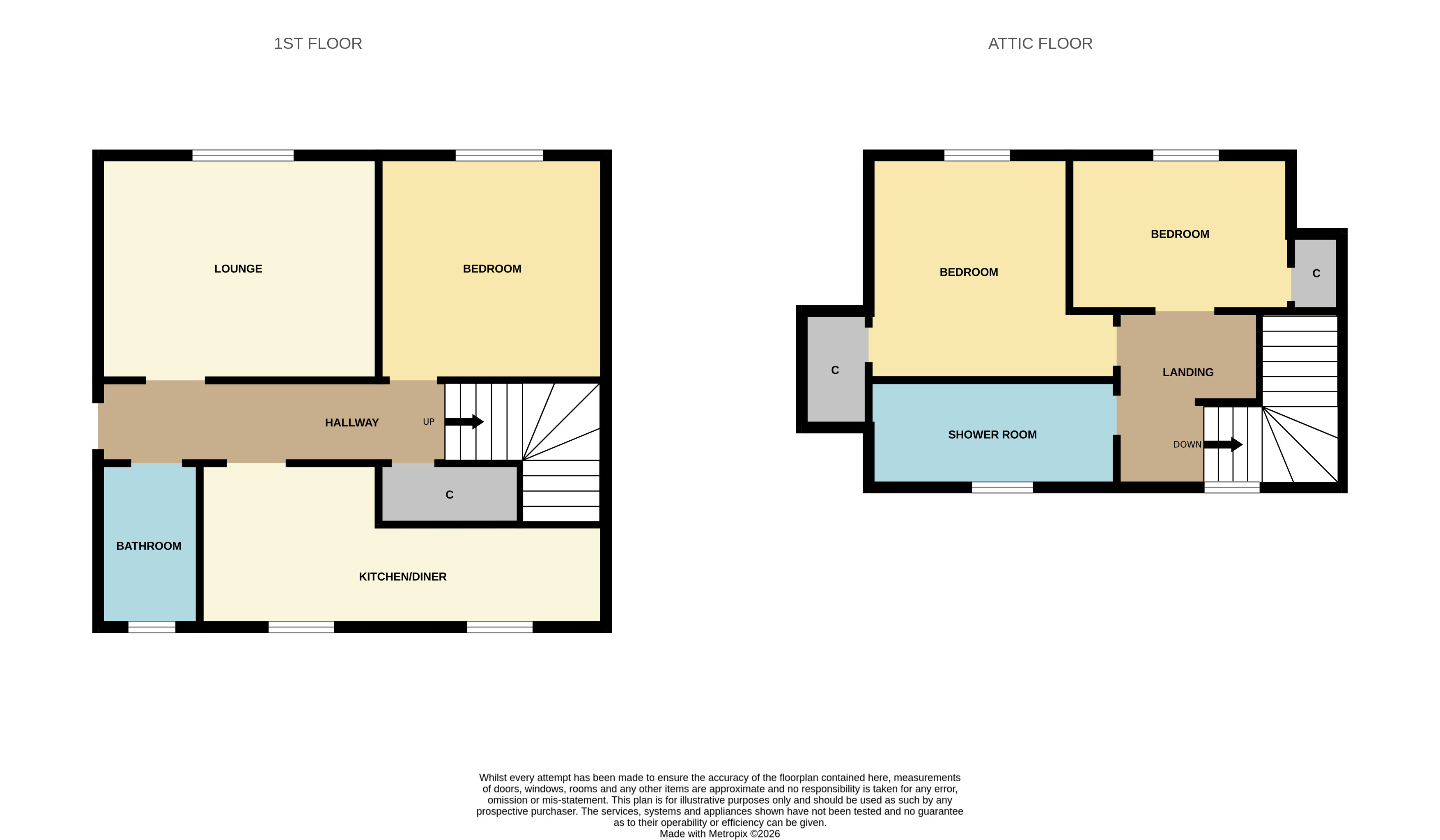 3, Calder Court, Crail floorplan