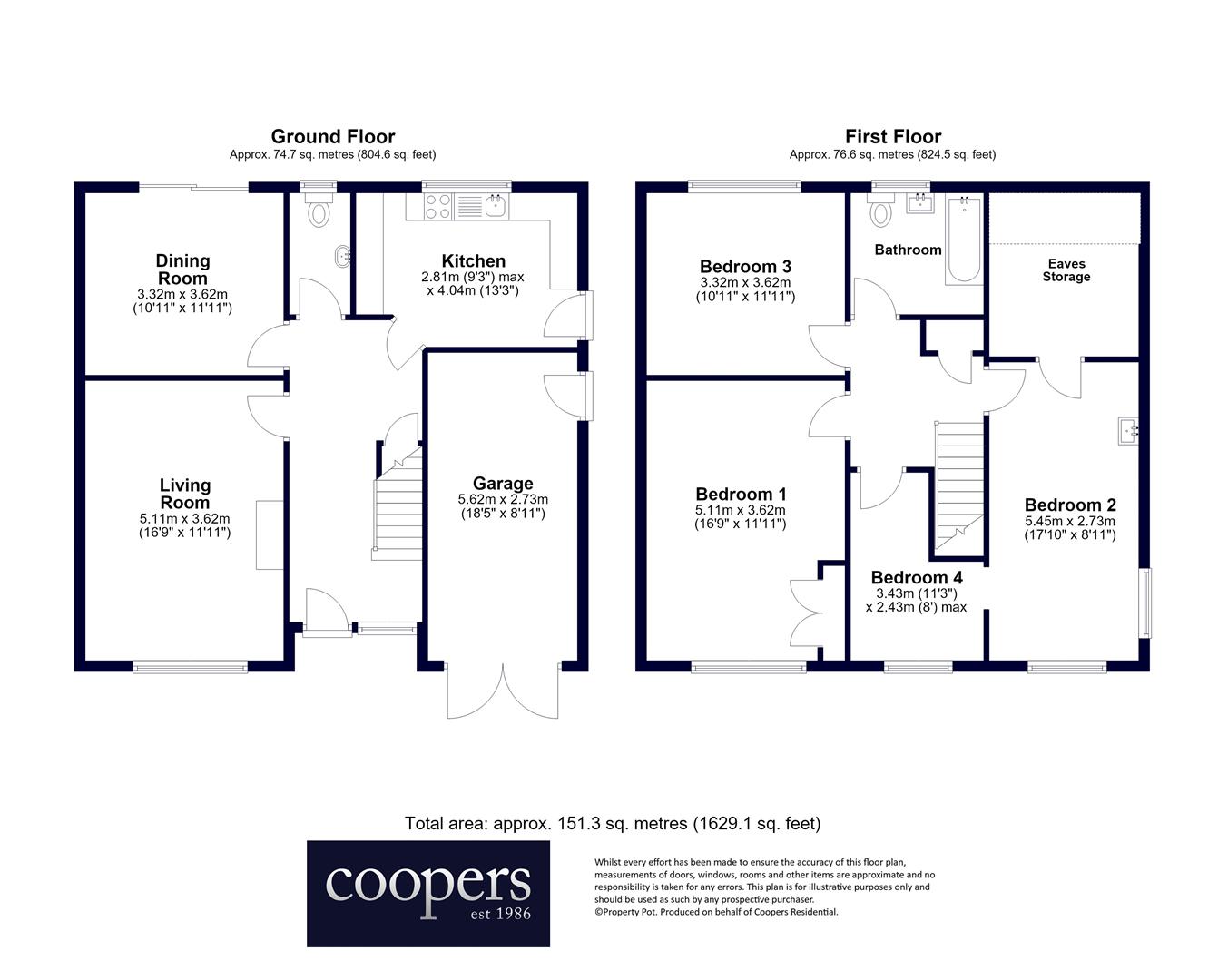 The Woods, Ickenham floorplan