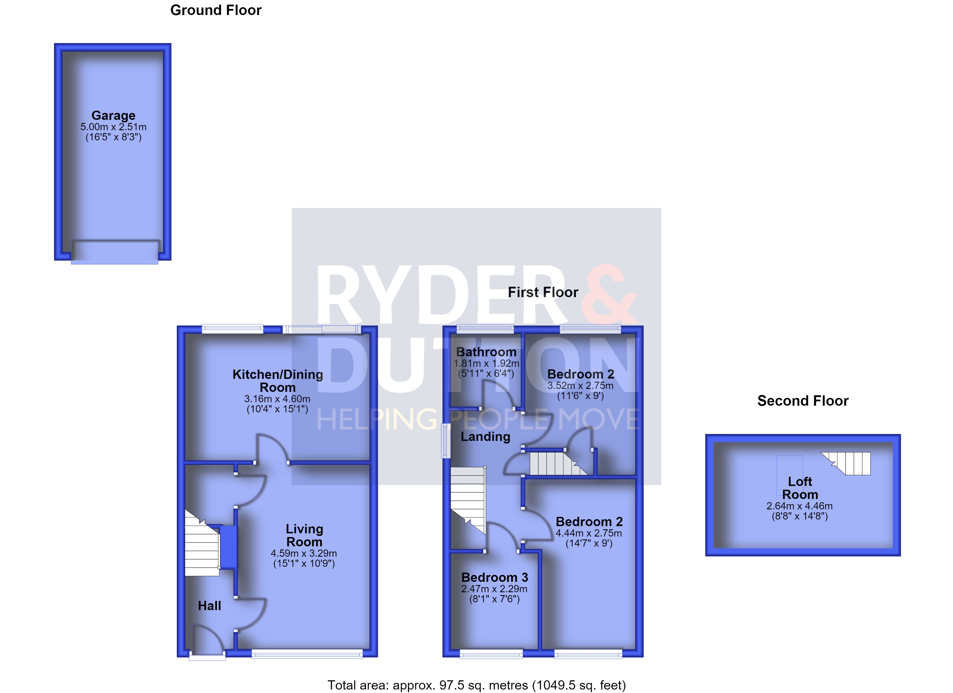 28, Park Close, Halifax floorplan