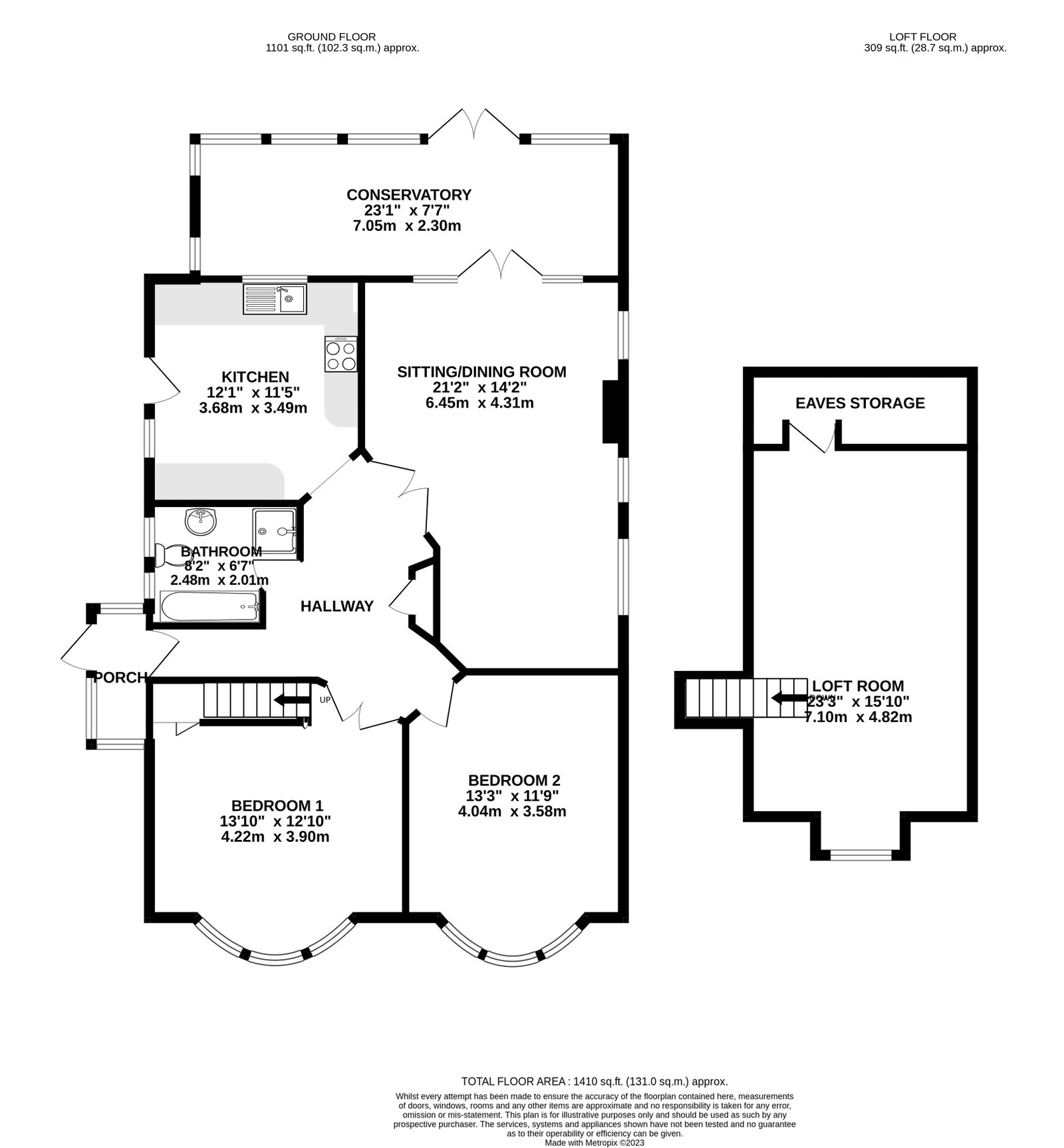 160, Goddington Lane, Orpington floorplan