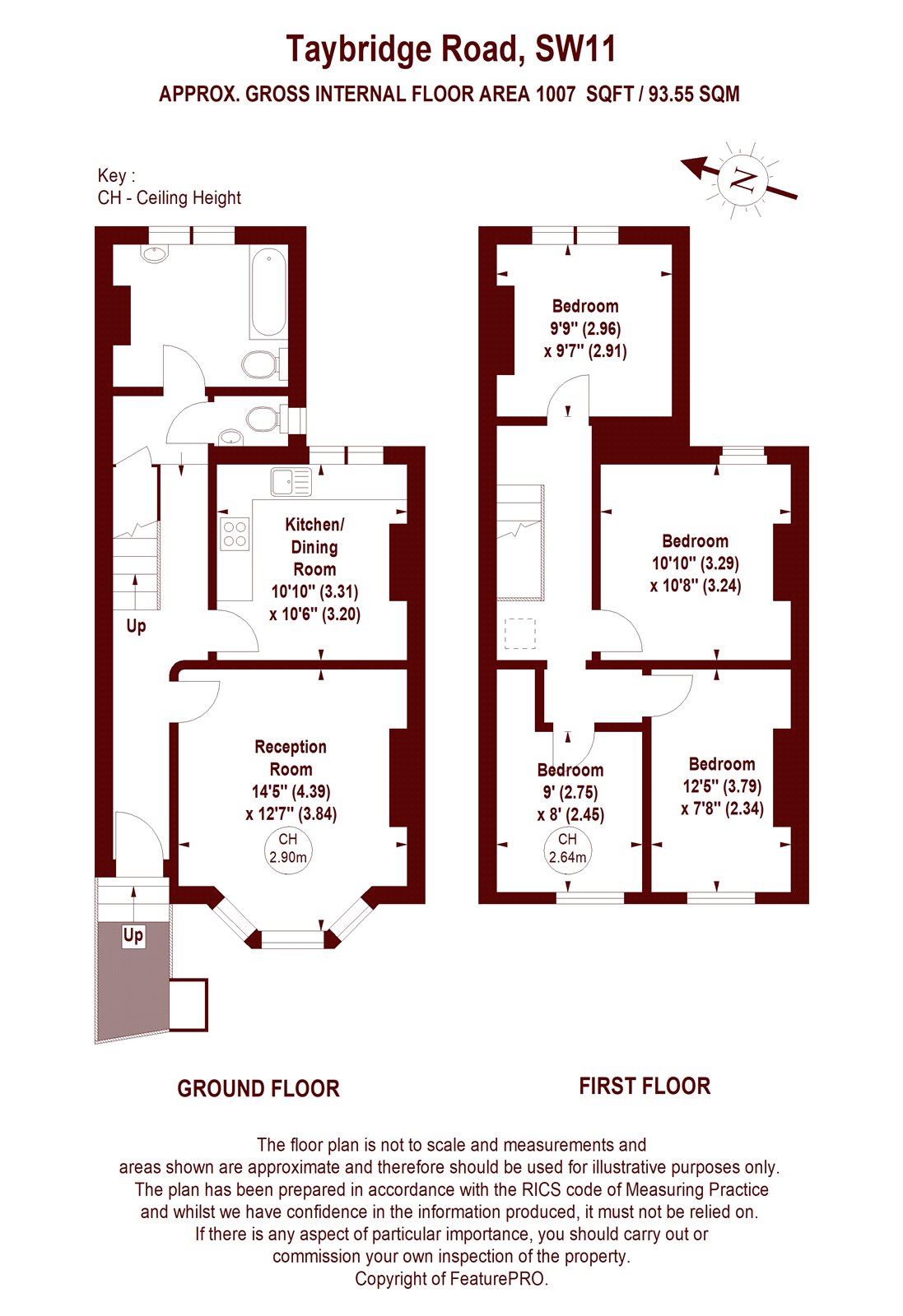 4 Bedrooms Flat for sale in Taybridge Road, London SW11