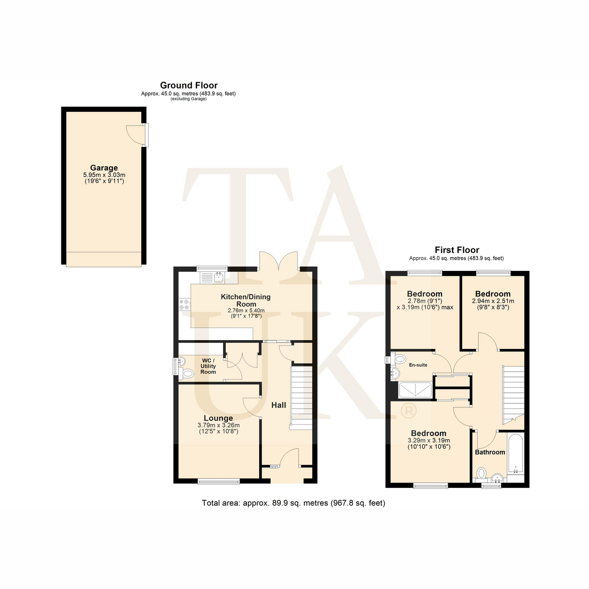 3, The Links, Stourport-on-Severn floorplan