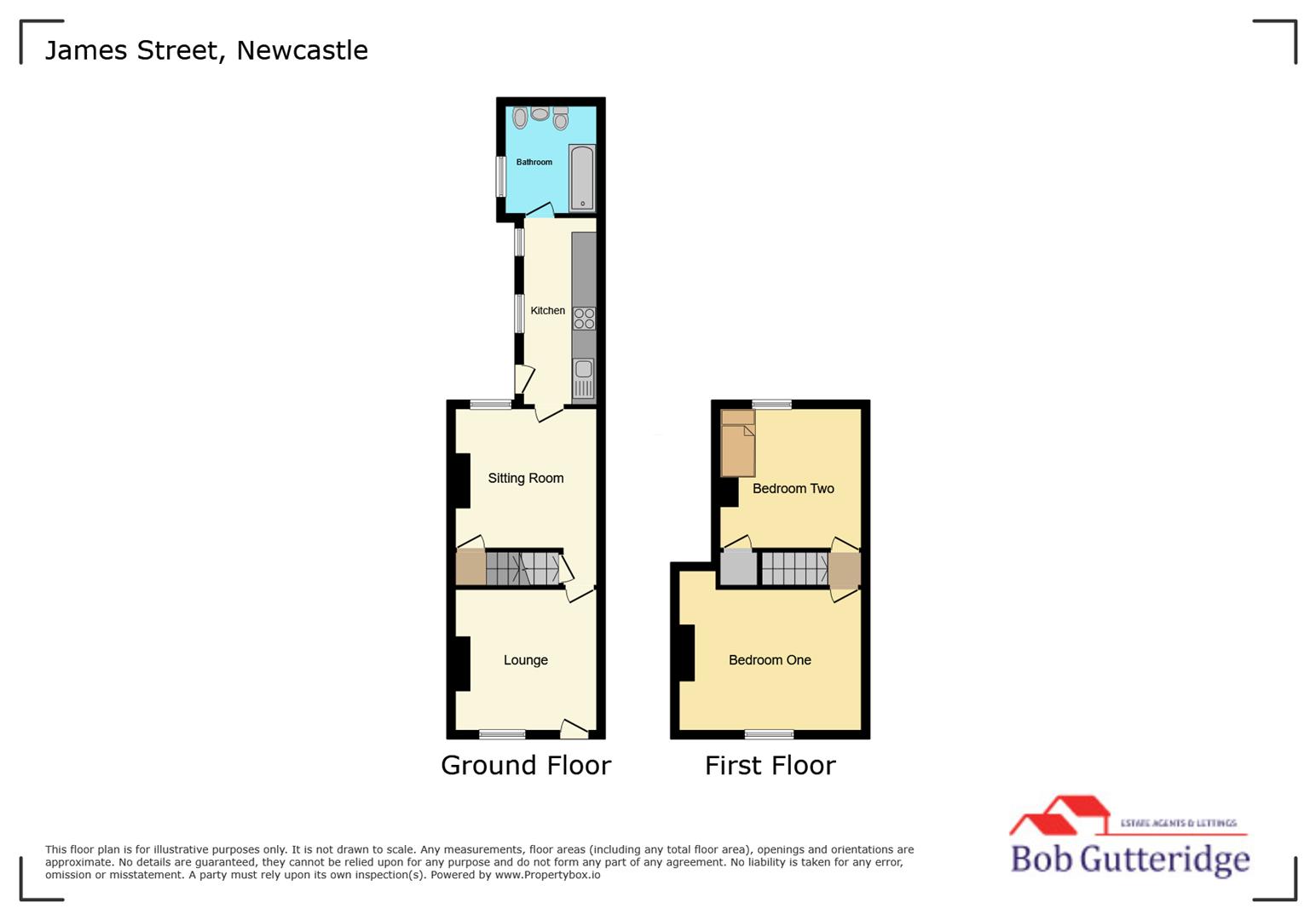 4, James Street, Newcastle floorplan