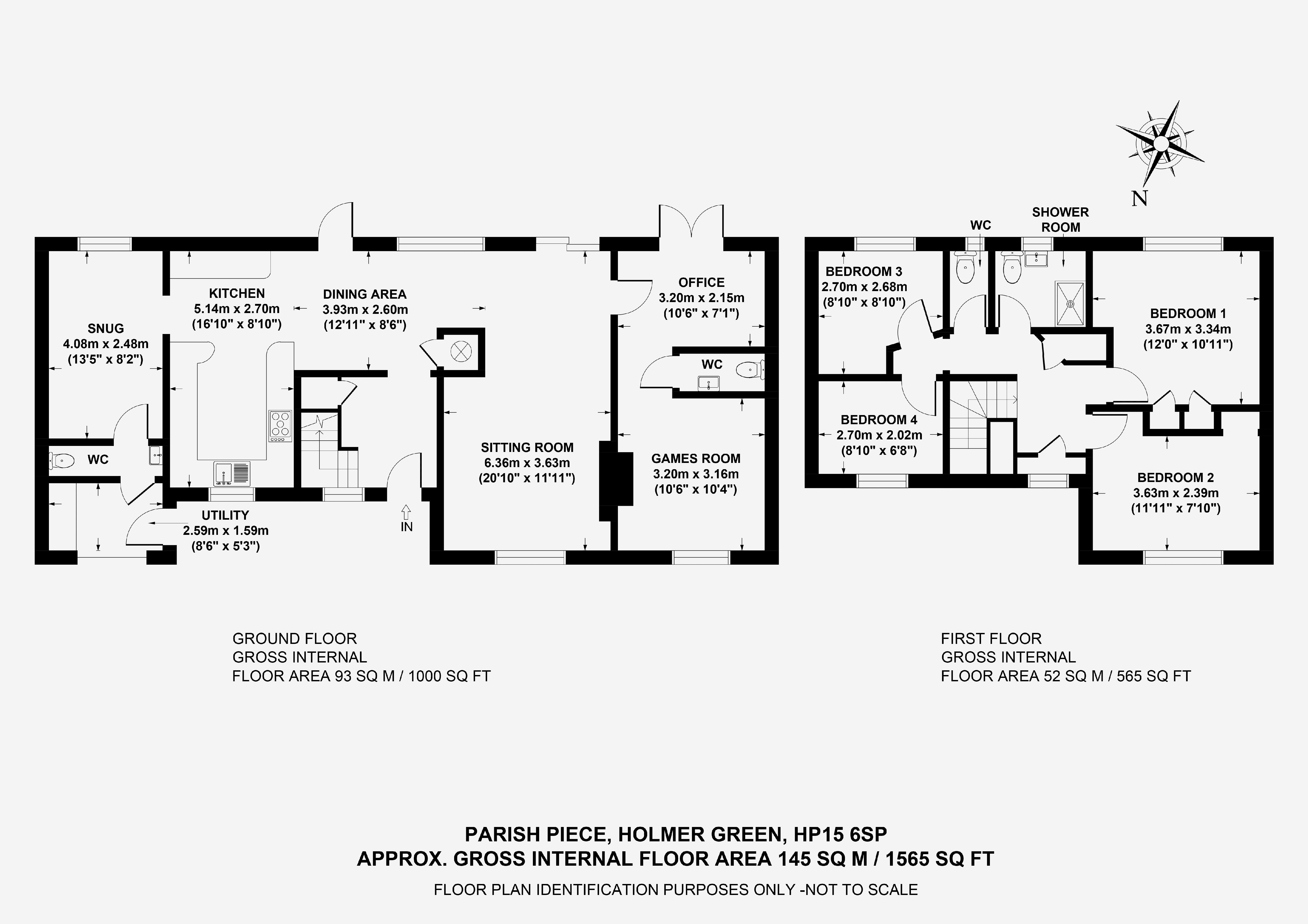 4 Bedrooms Detached house for sale in Parish Piece, Holmer Green, High Wycombe HP15