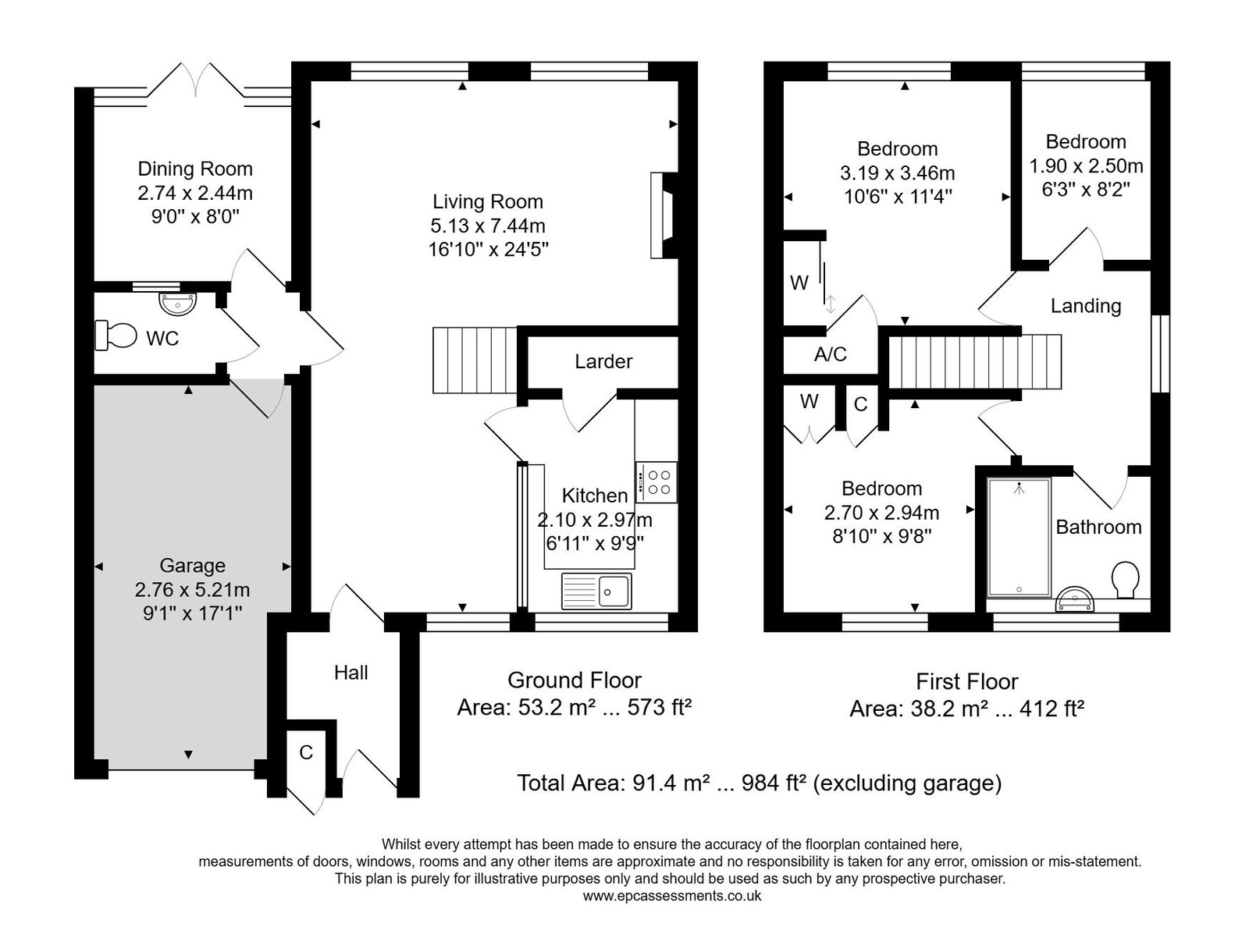 27, Badminton Gardens, Bath floorplan