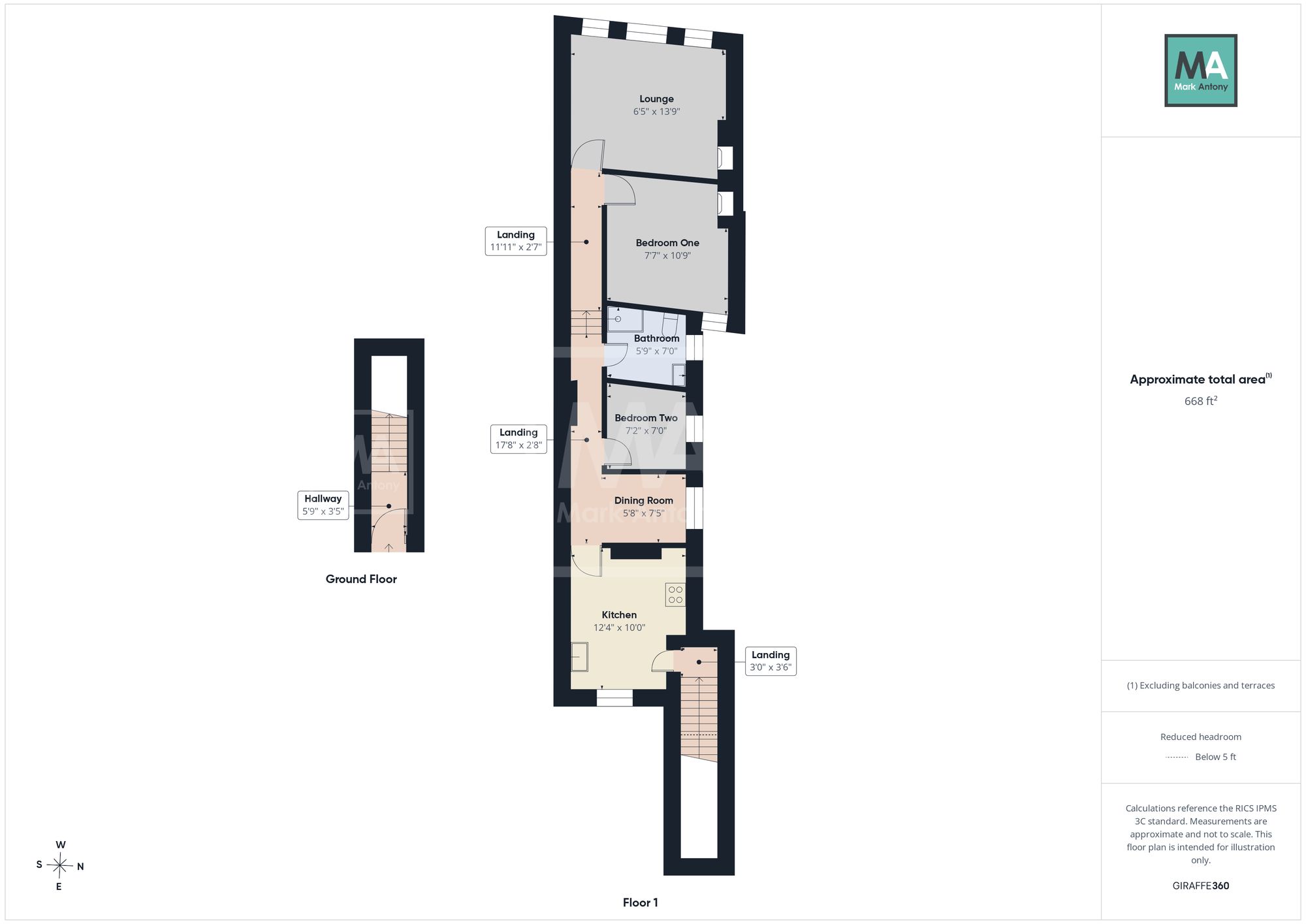53a London Road, Warrington floorplan