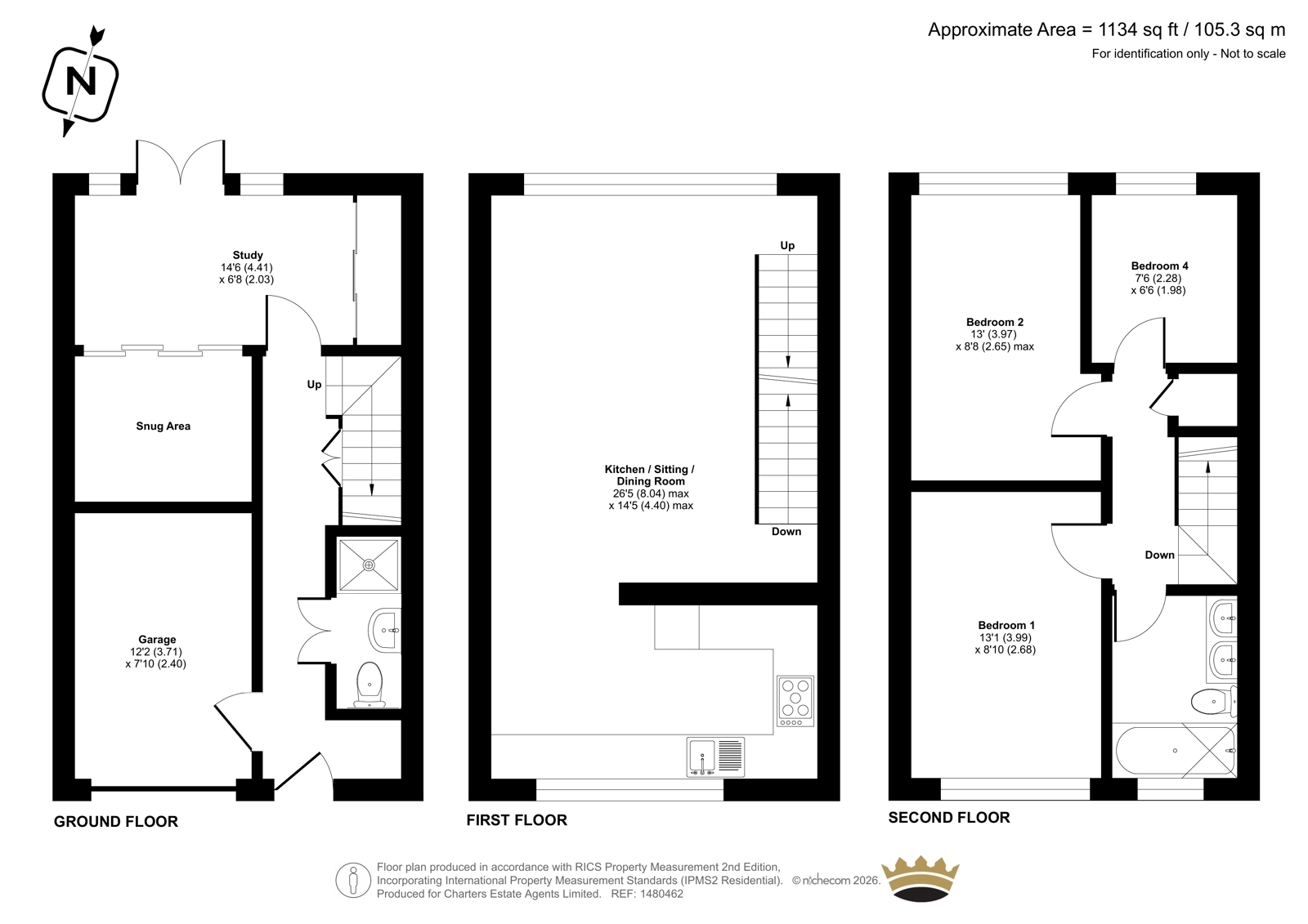 45, Broadsands Drive, Hampshire floorplan