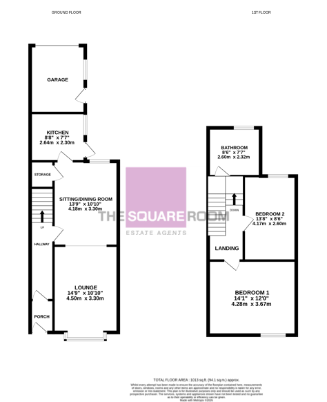 70, Radcliffe Road, Fleetwood floorplan