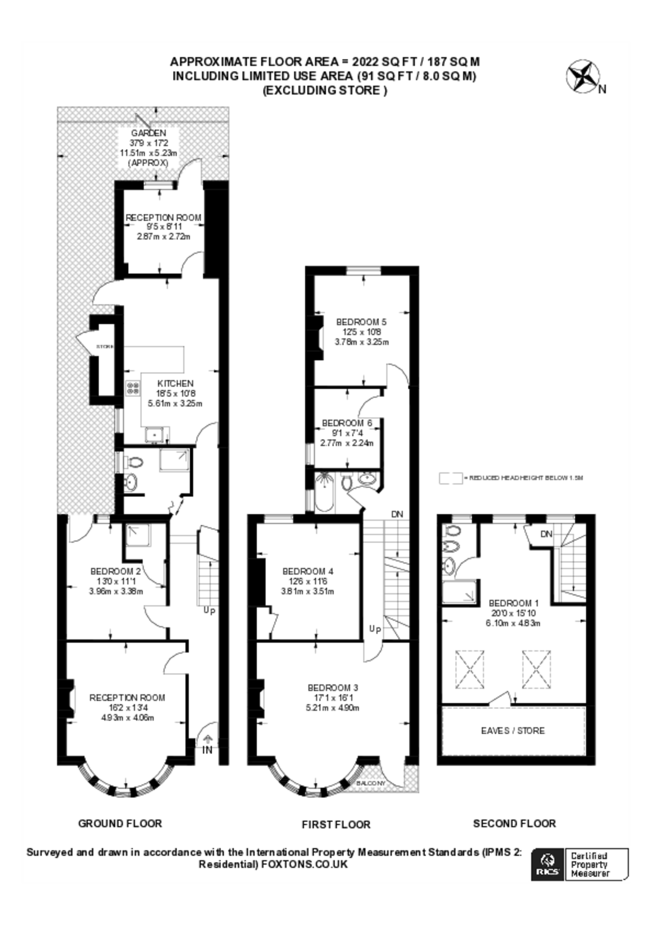 Hanover Road, Kensal Rise floorplan