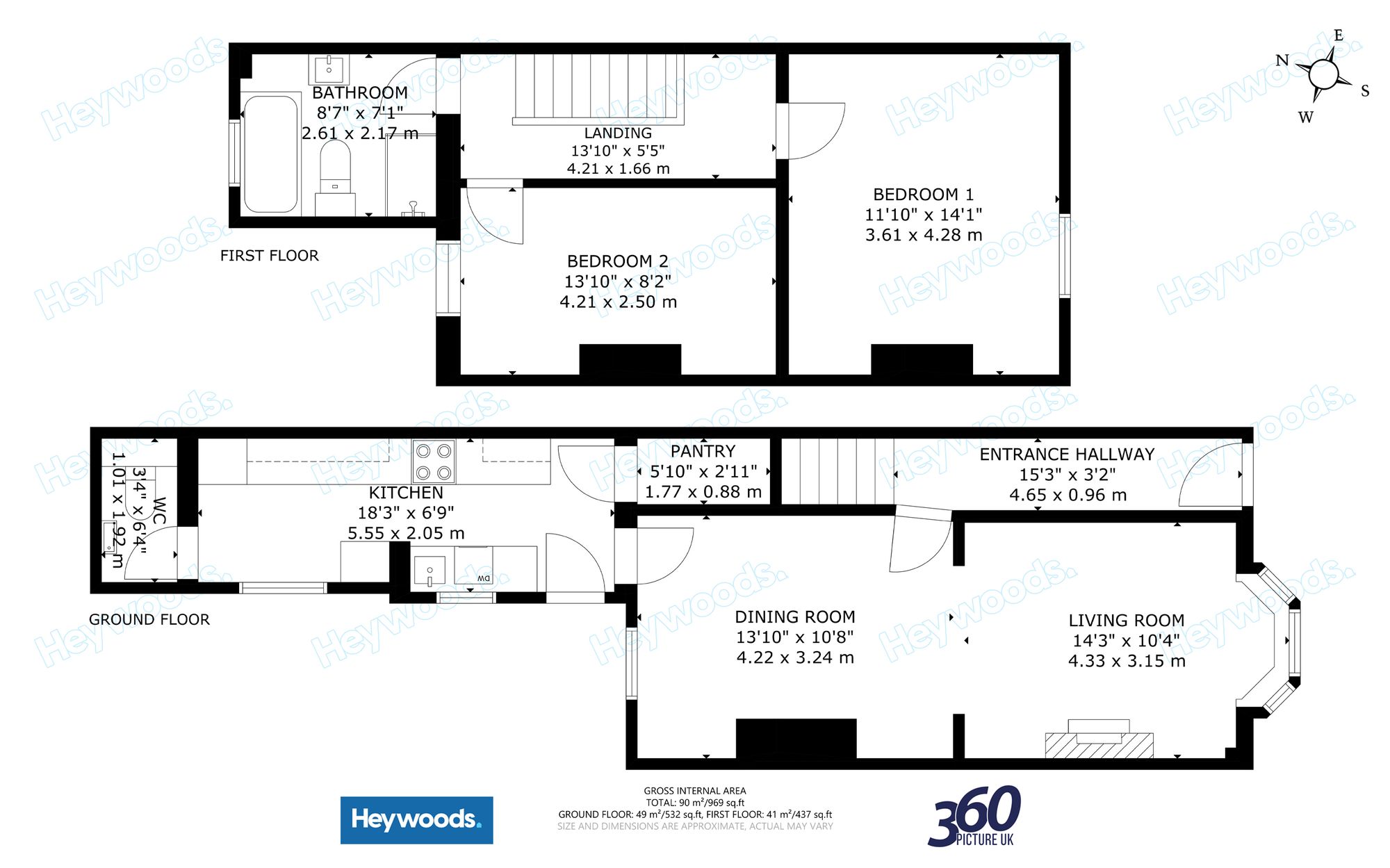 30 Bar Hill, Crewe floorplan