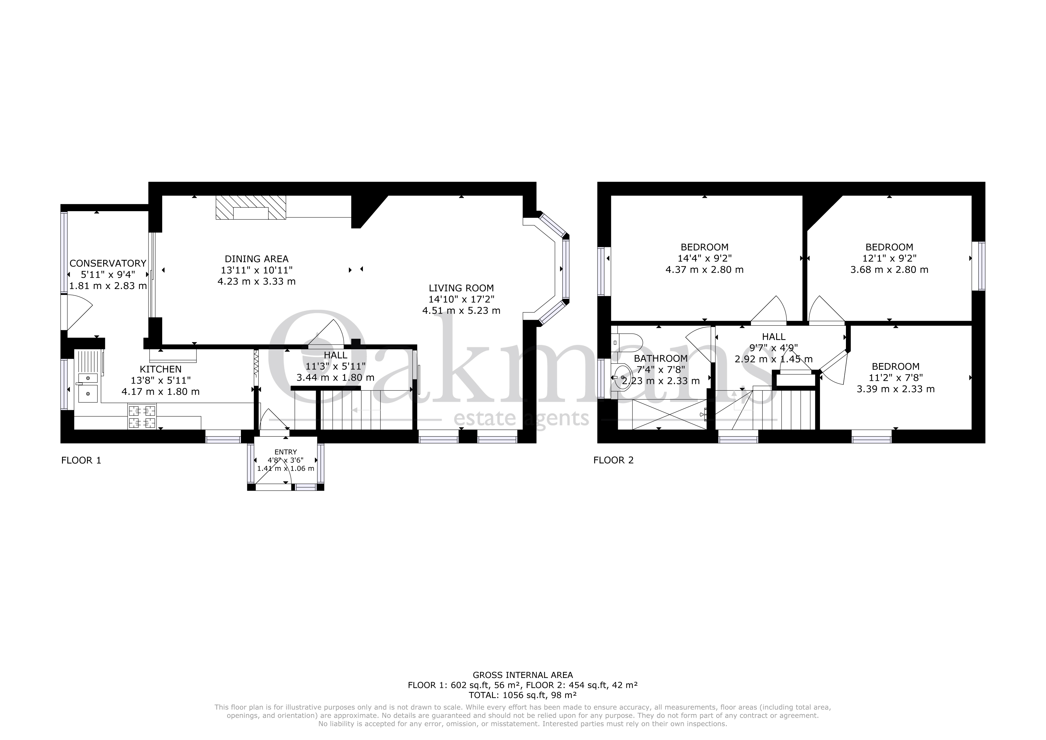11, BROMWALL ROAD, BIRMINGHAM floorplan