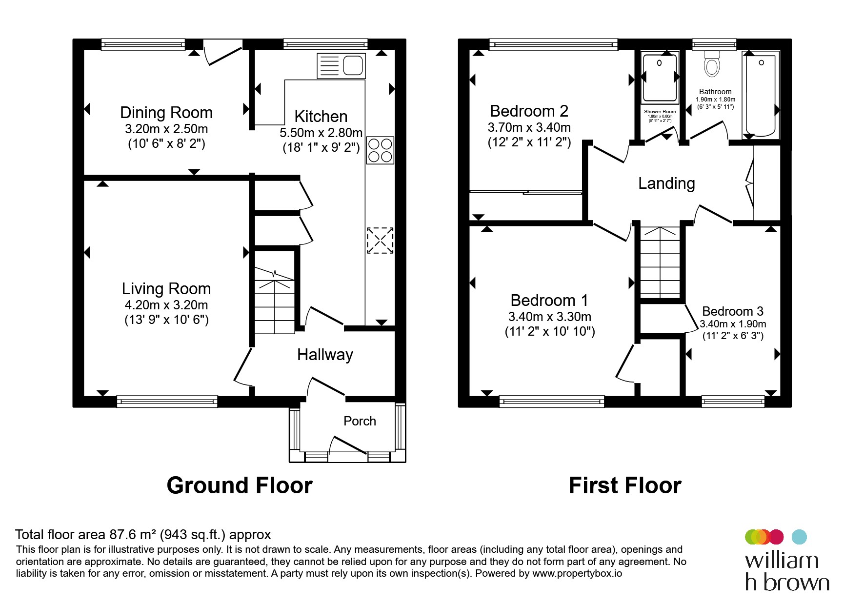 23, Nesfield View, Leeds floorplan