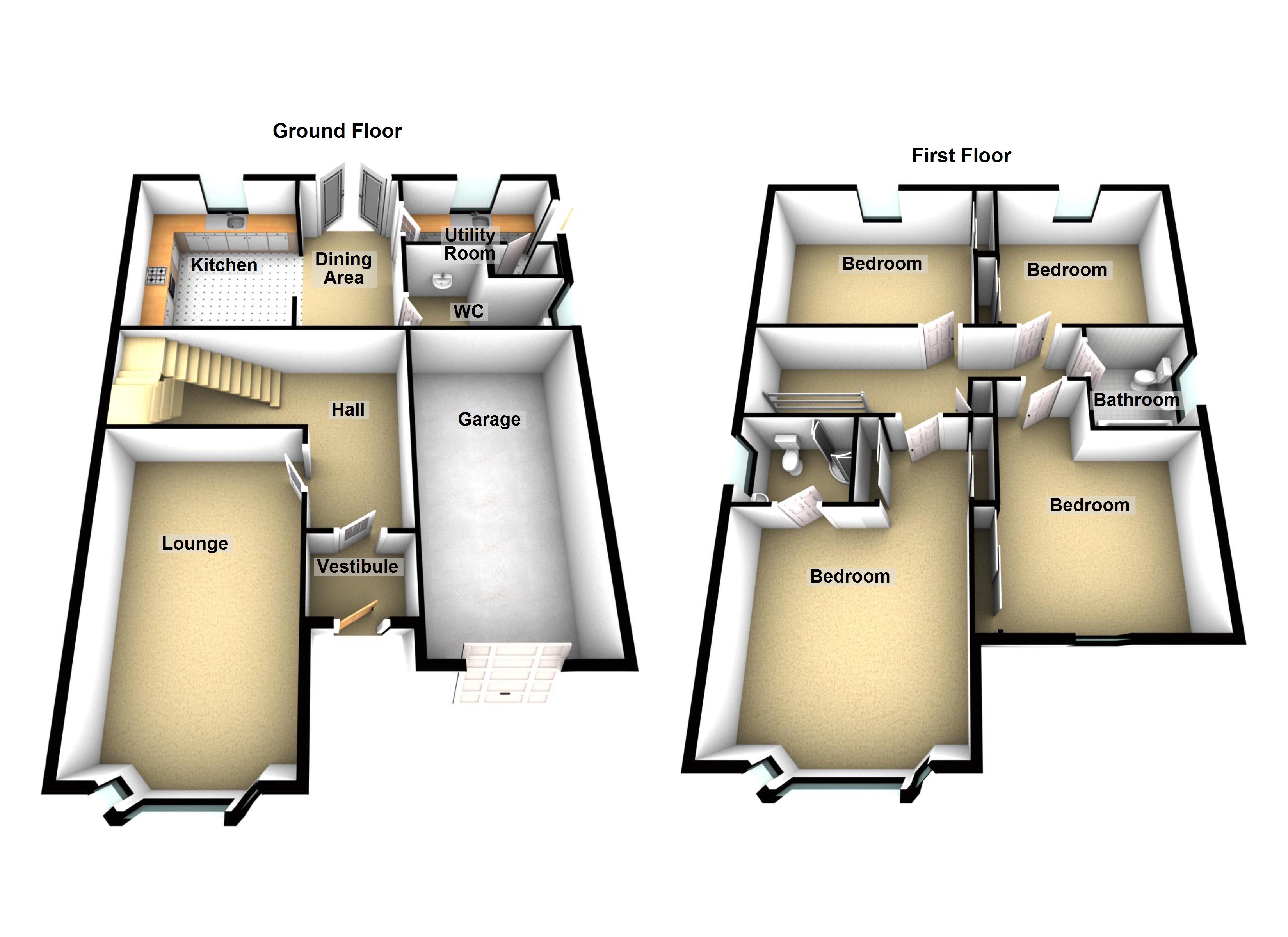 13, Hebridean Gardens, Crieff floorplan