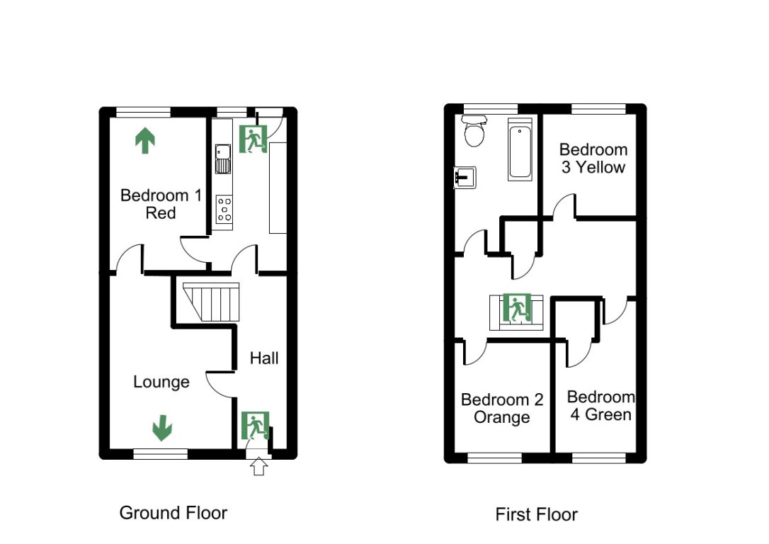 1c, York Road, Canterbury floorplan