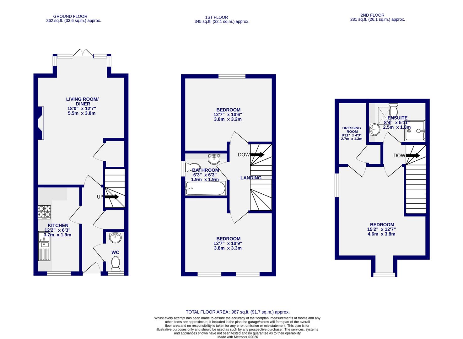 19 St Joseph's Court, Tedder Road, York floorplan