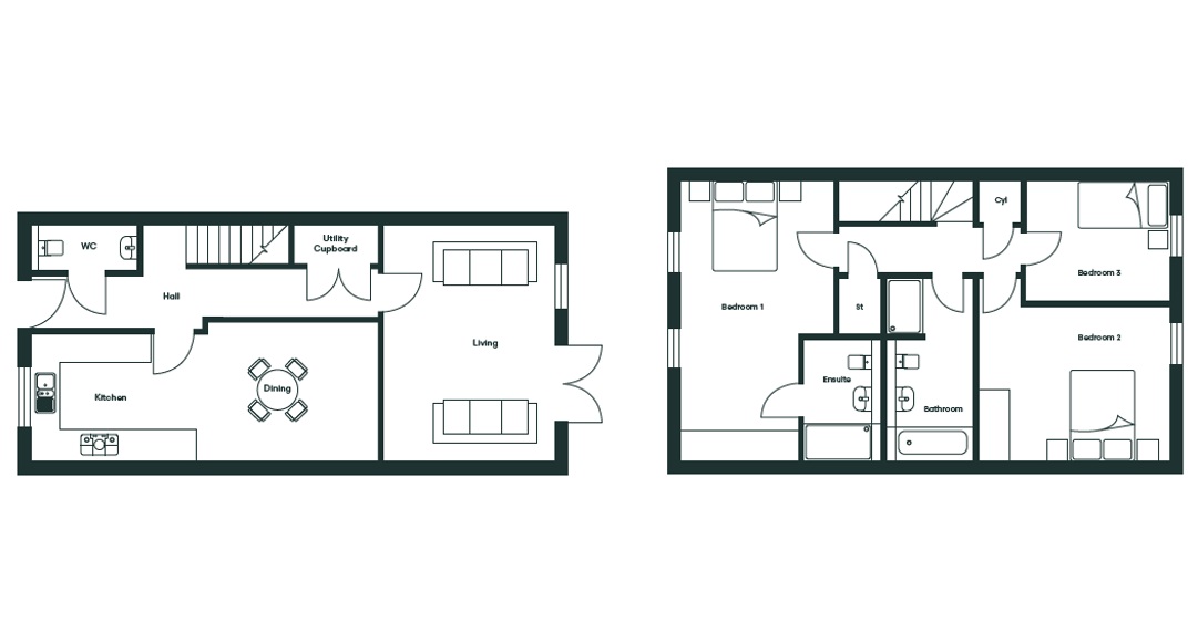 The Willow, The Old Farmstead, Old Main Road, Nottingham floorplan