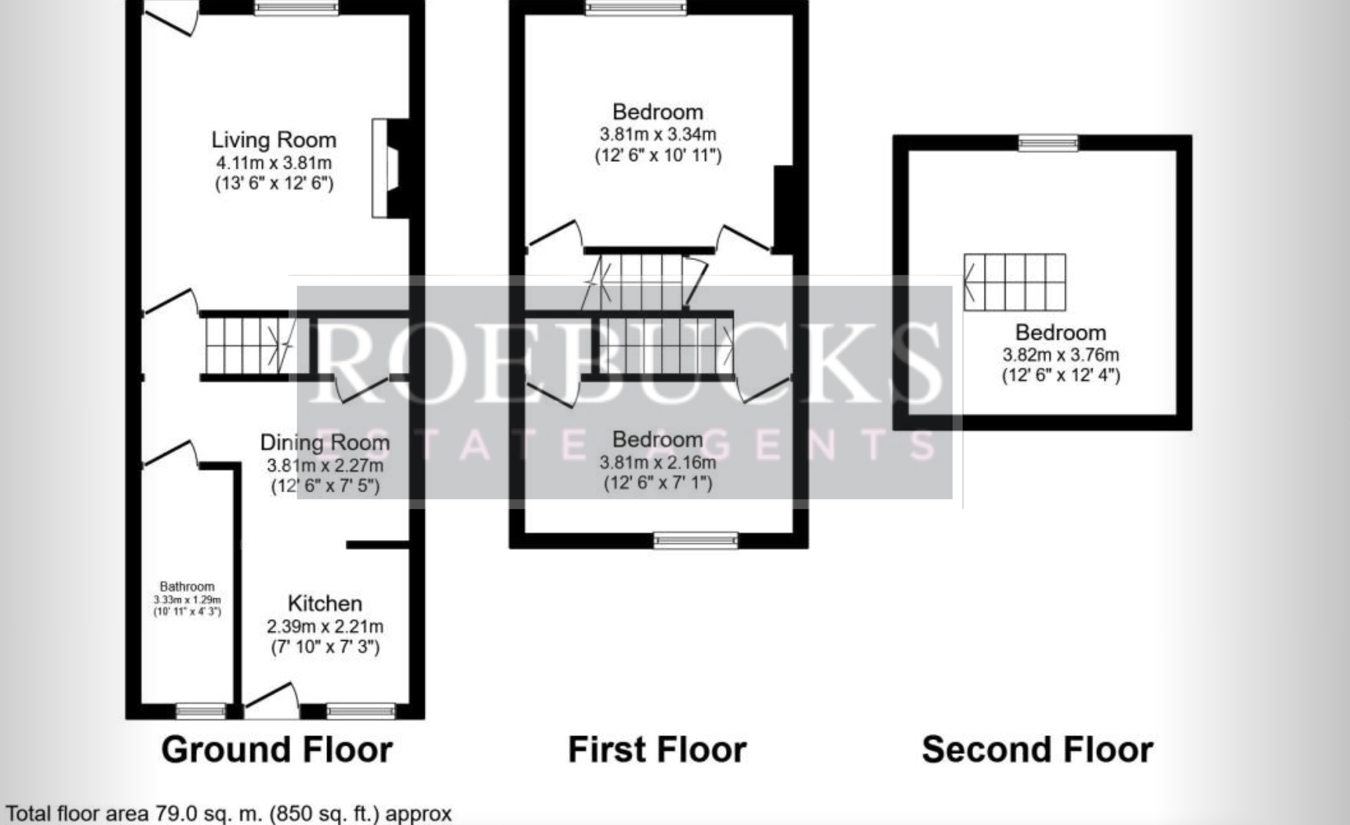 21, Jackson Street, Barnsley floorplan