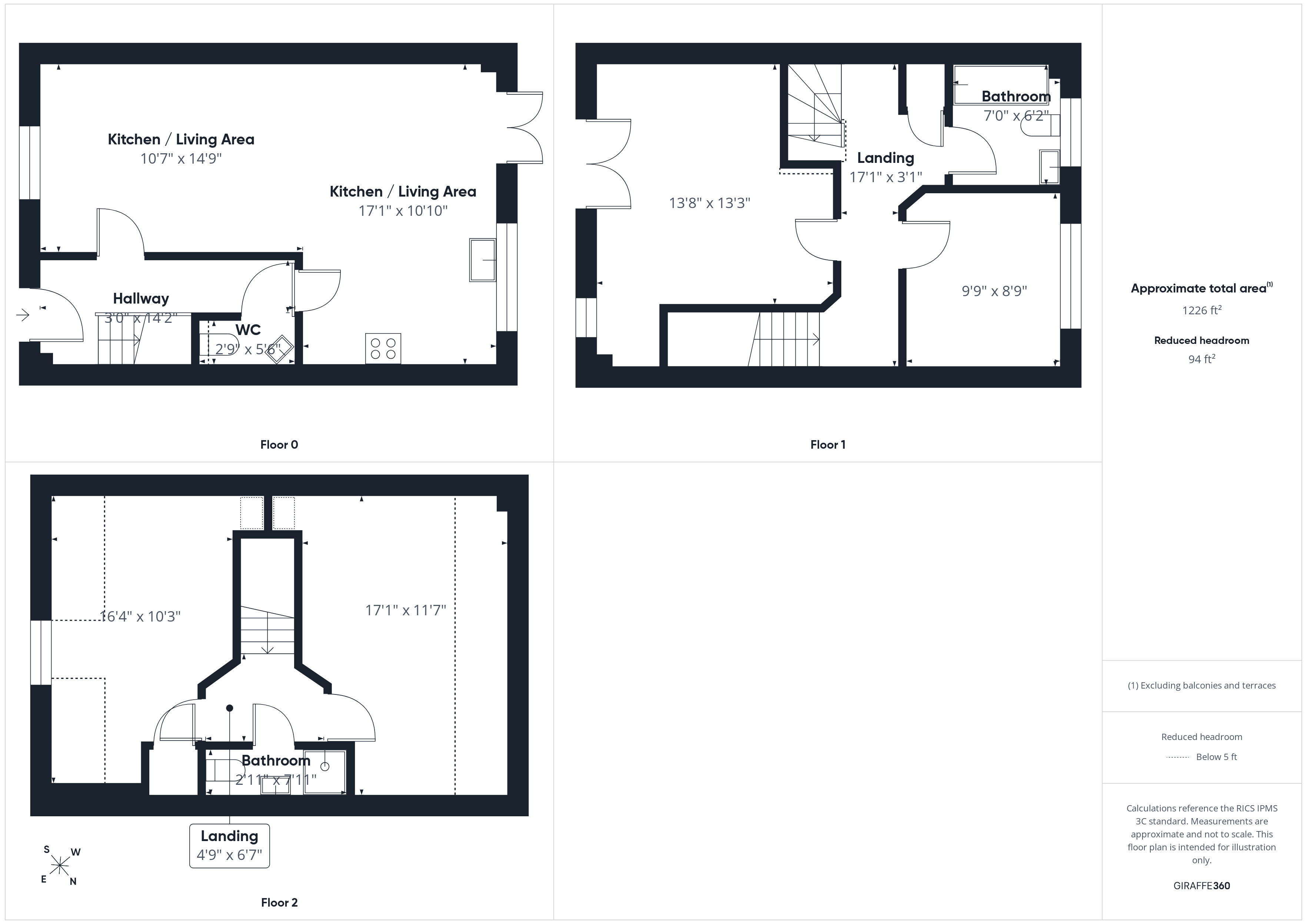 75, Woodpecker Way, Cambridgeshire floorplan