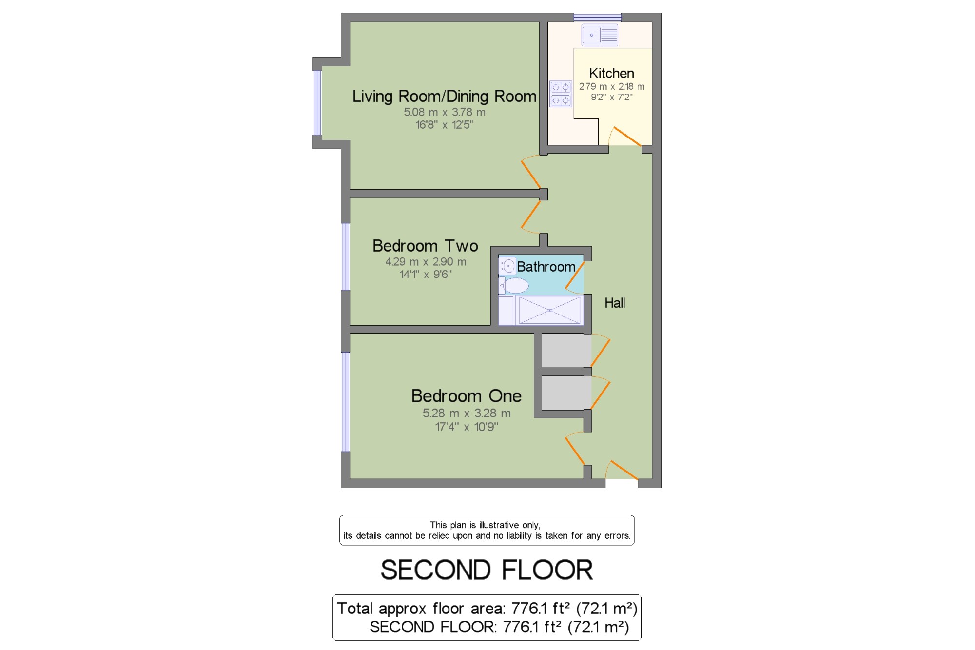 2 Bedrooms Flat for sale in Calm Vale, 38 Florence Road, Brighton, East Sussex BN1