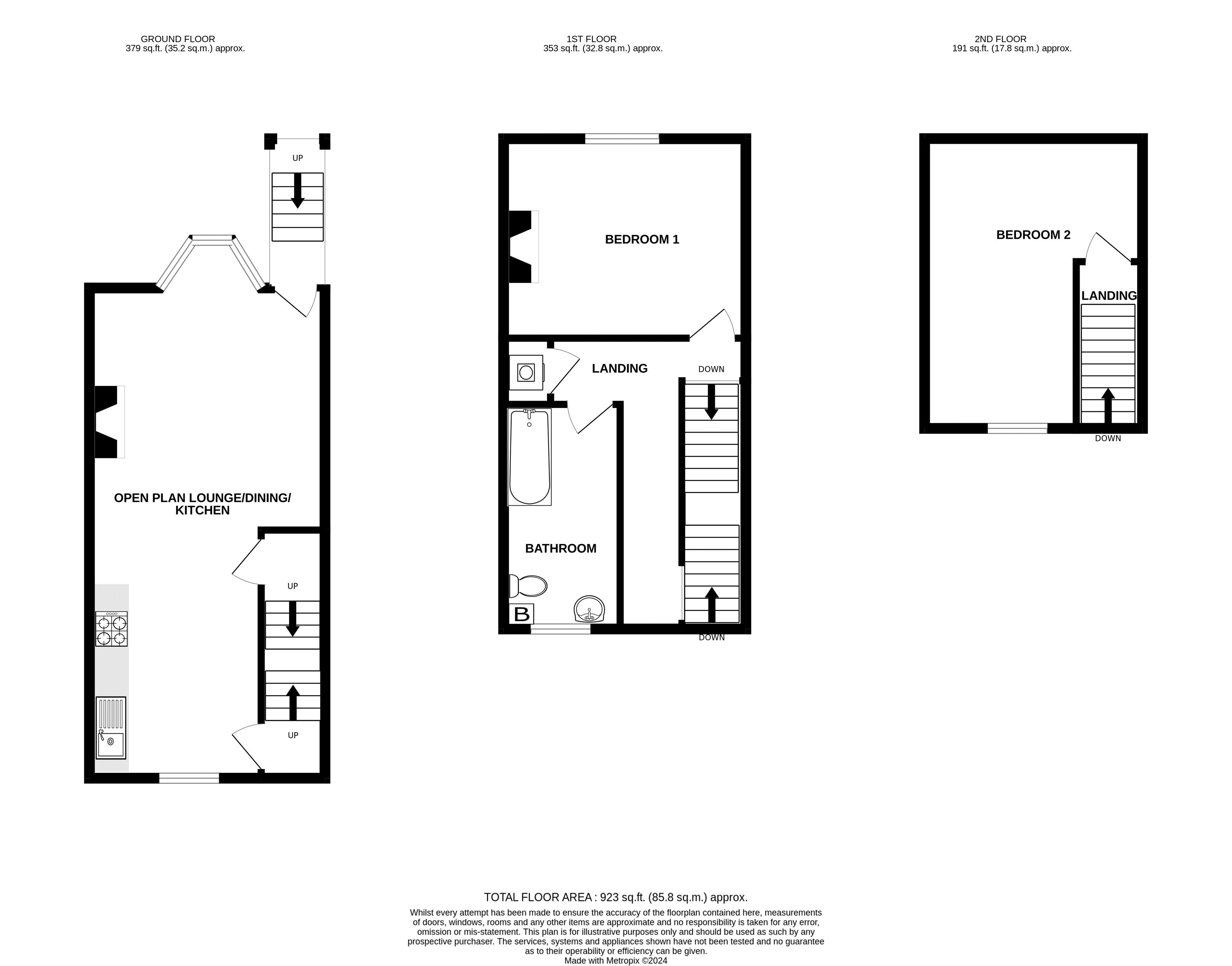 82, Hardy Street, Maidstone floorplan