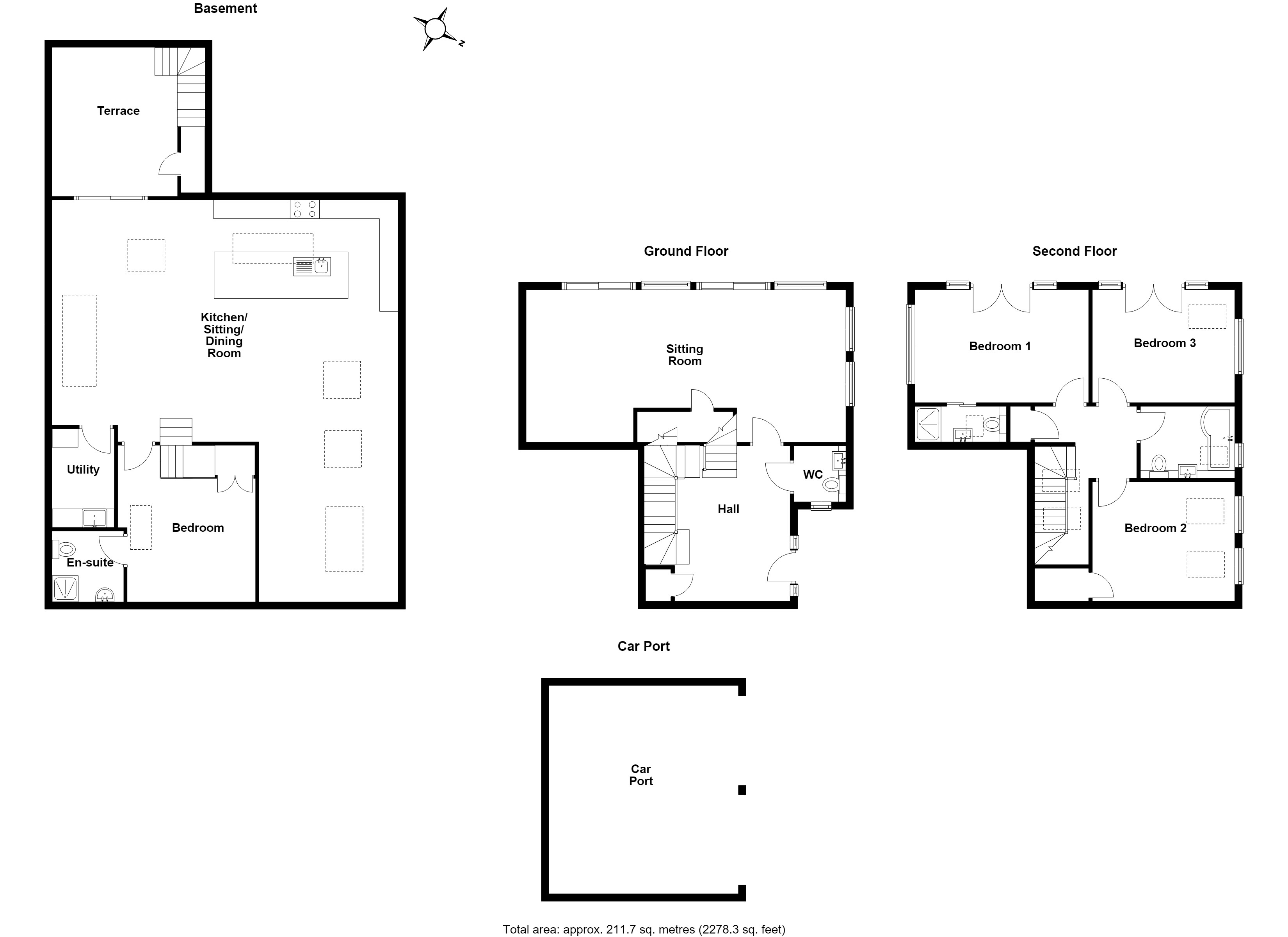 2, Kitcheners Lane, Stevenage floorplan