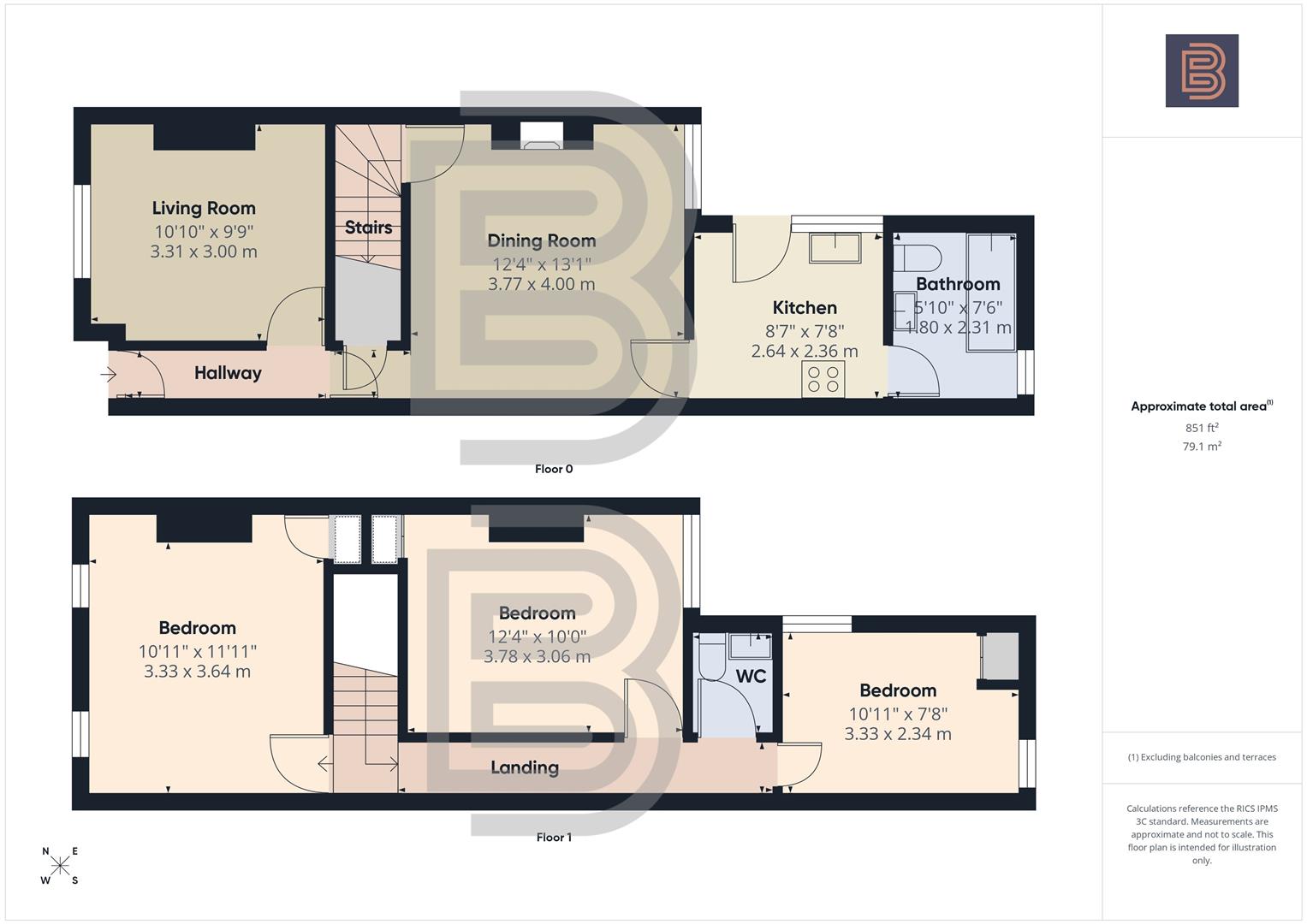 54, Jubilee Street, Rugby floorplan