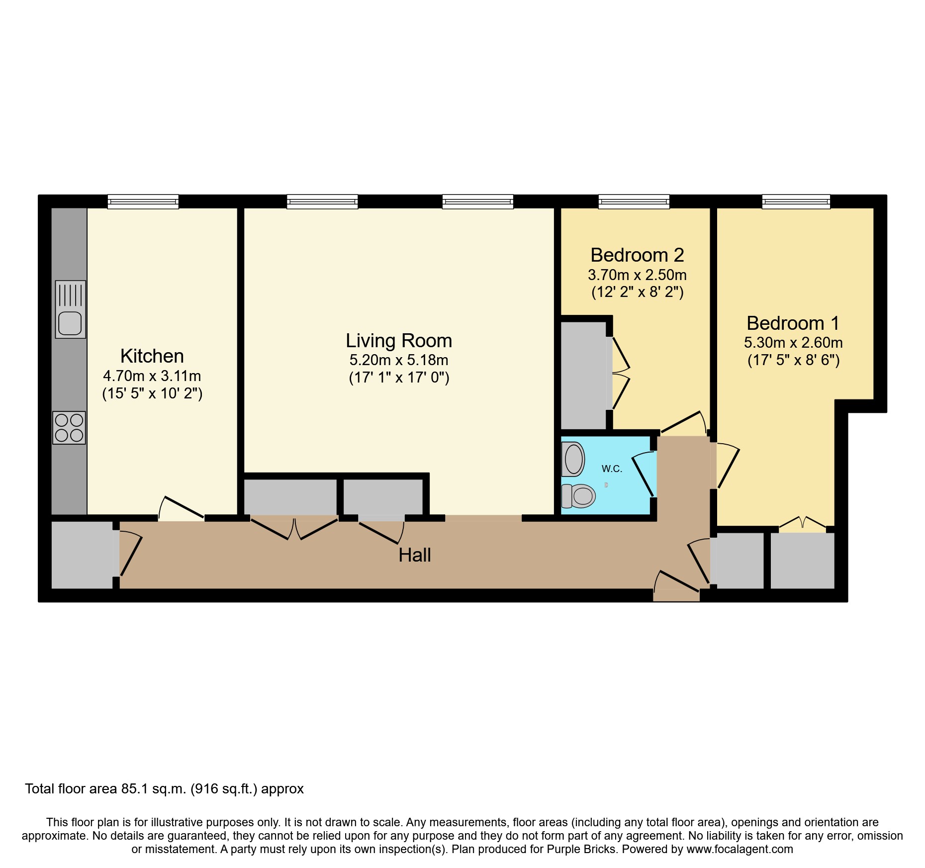Methven Walk, Dundee DD2, 2 bedroom flat for sale 60896322