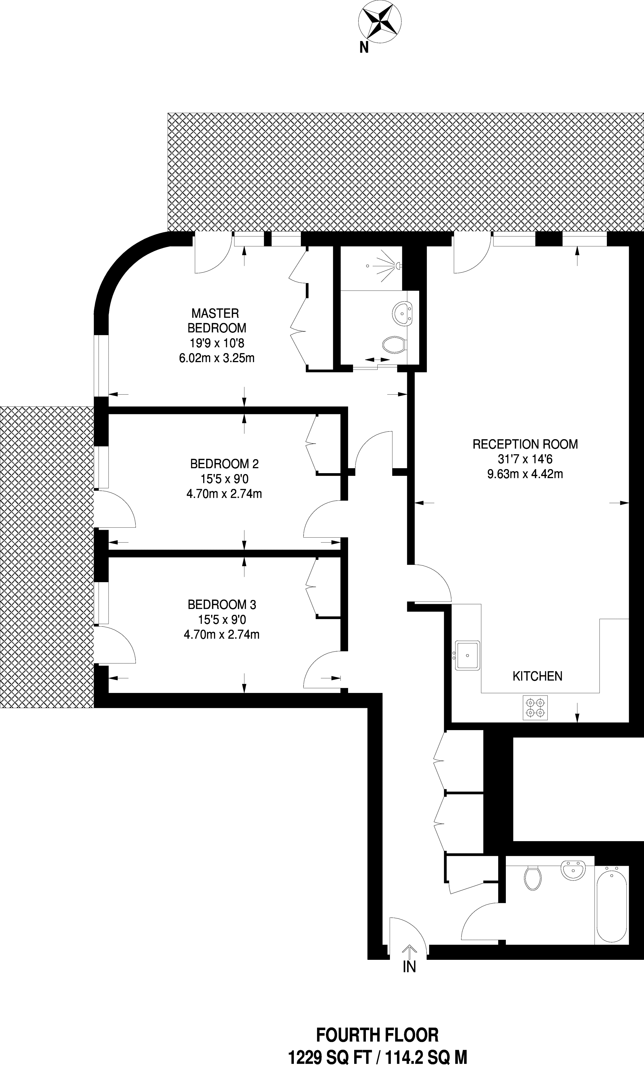 3 Bedrooms Flat to rent in Lewisham High Street, Lewisham SE13