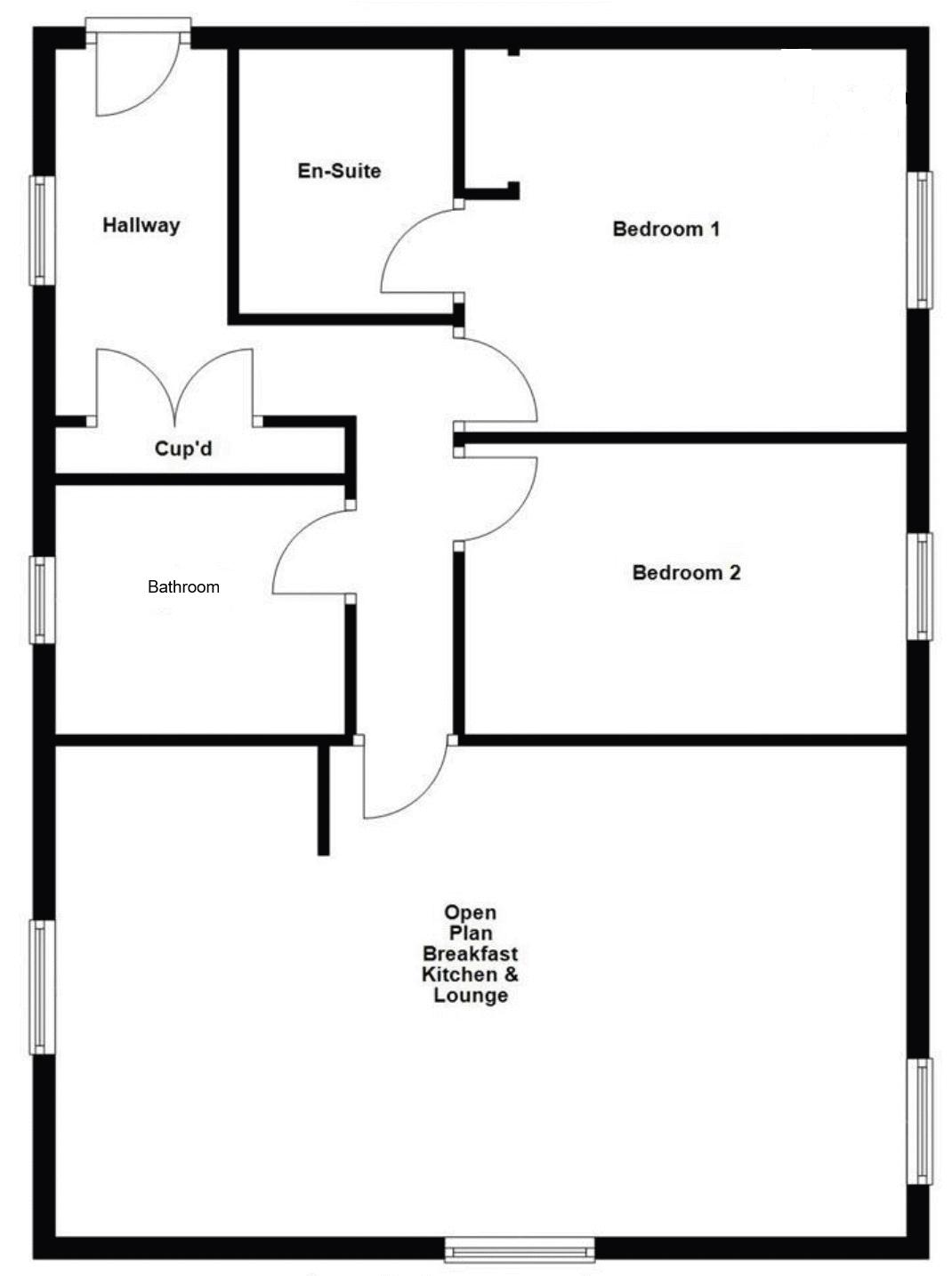 17, Admiral Way, Carlisle floorplan