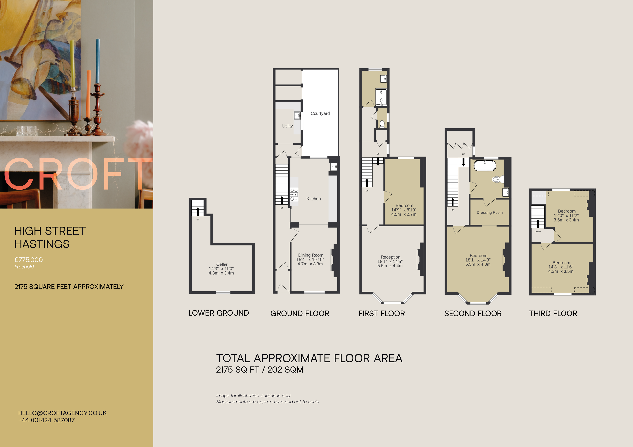 40 High Street, Hastings floorplan