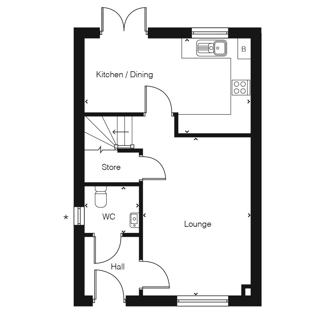 Wentworth8, New Brighton floorplan