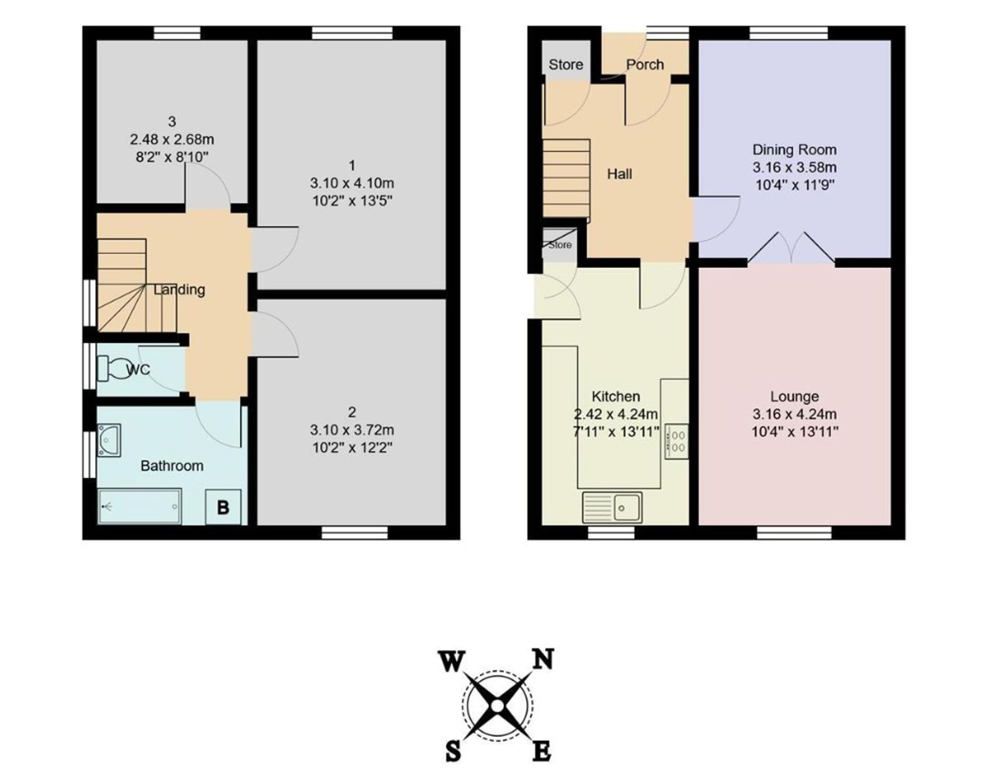 2 Broadway, Manchester floorplan
