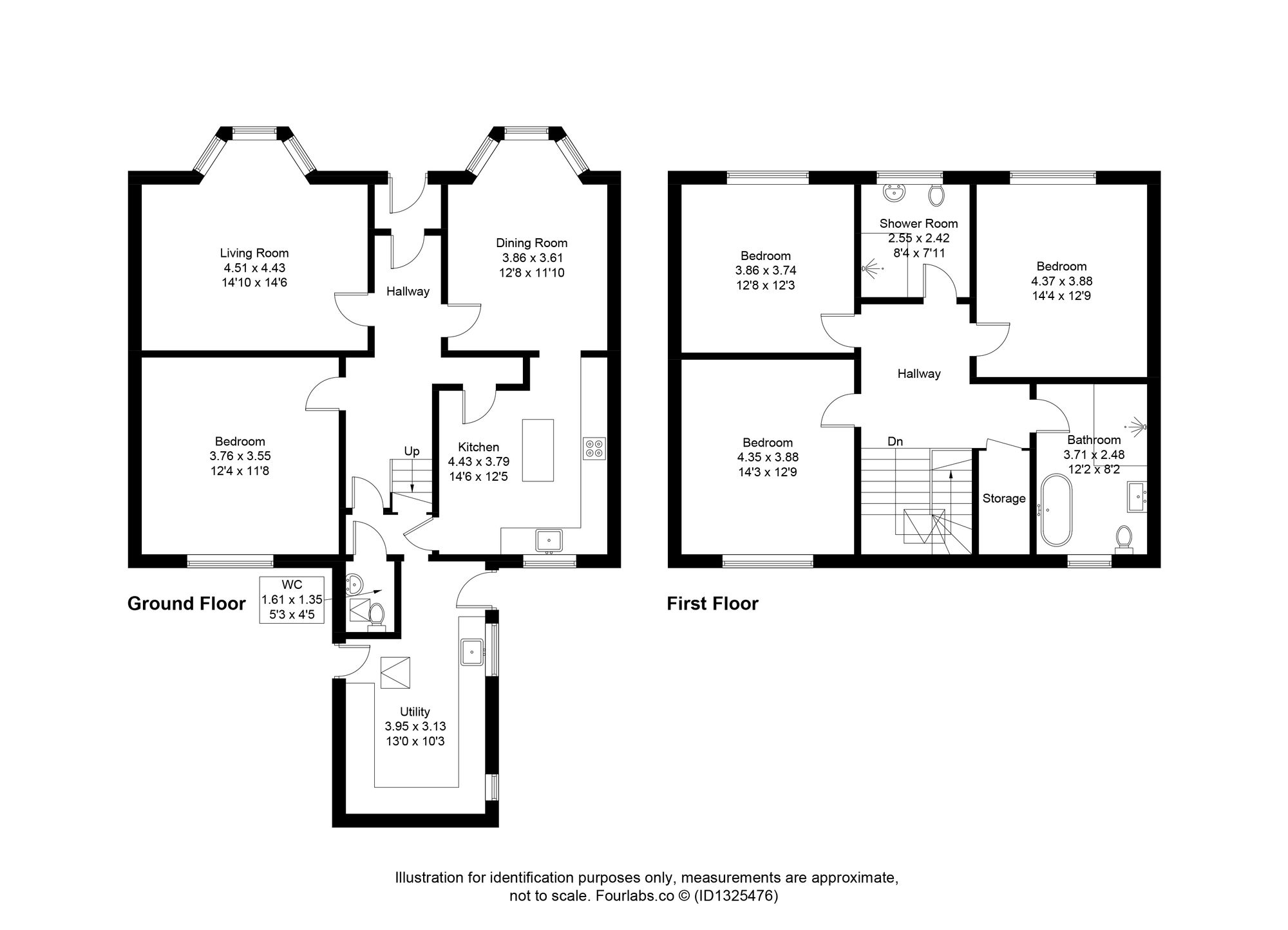 131 Long Lane, Dundee floorplan