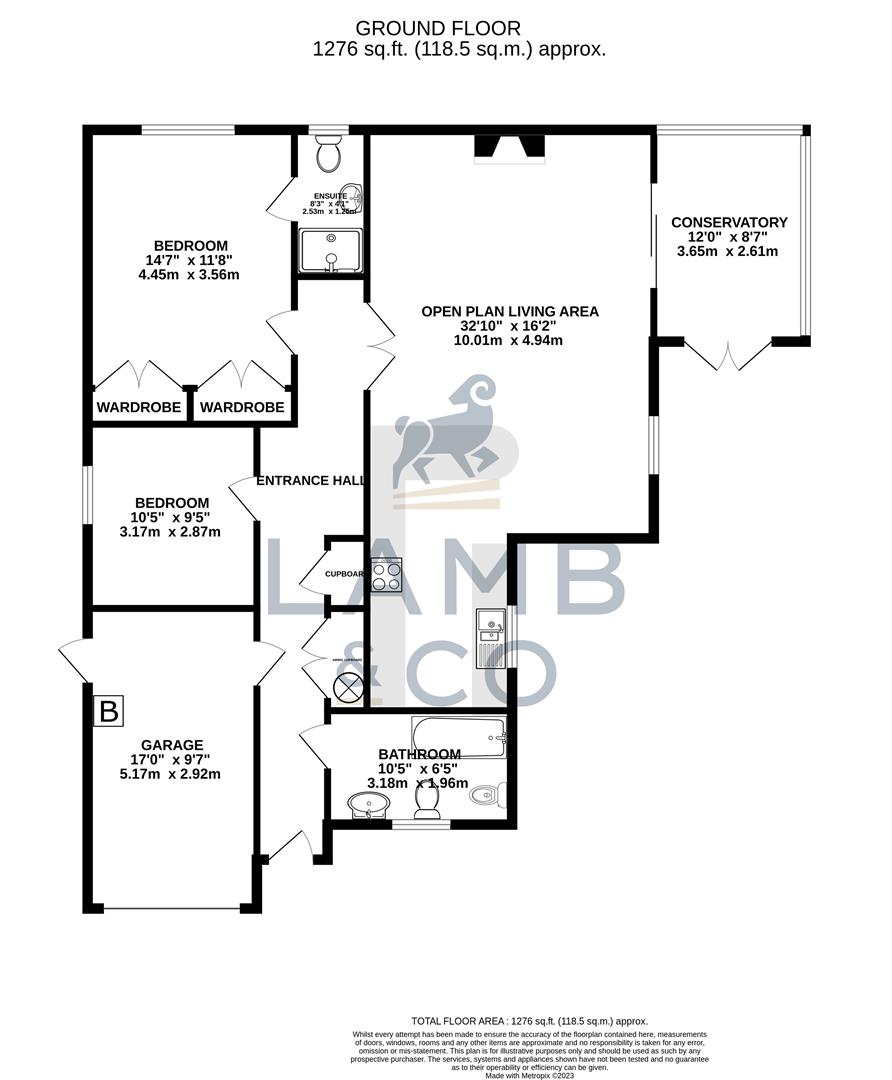 10, Highlands Grove, Clacton-On-Sea floorplan