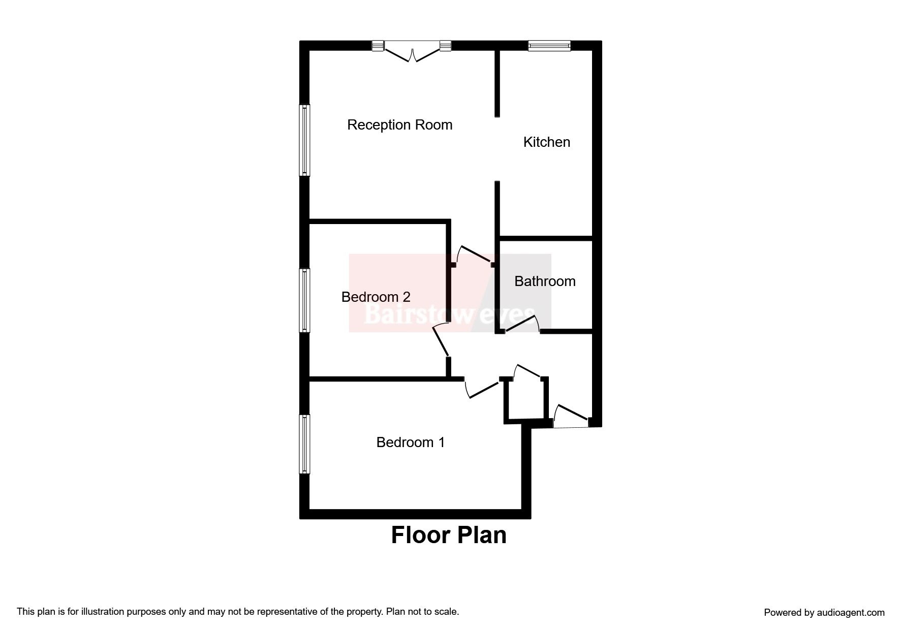 2 Bedrooms Flat to rent in Stern Close, Barking IG11