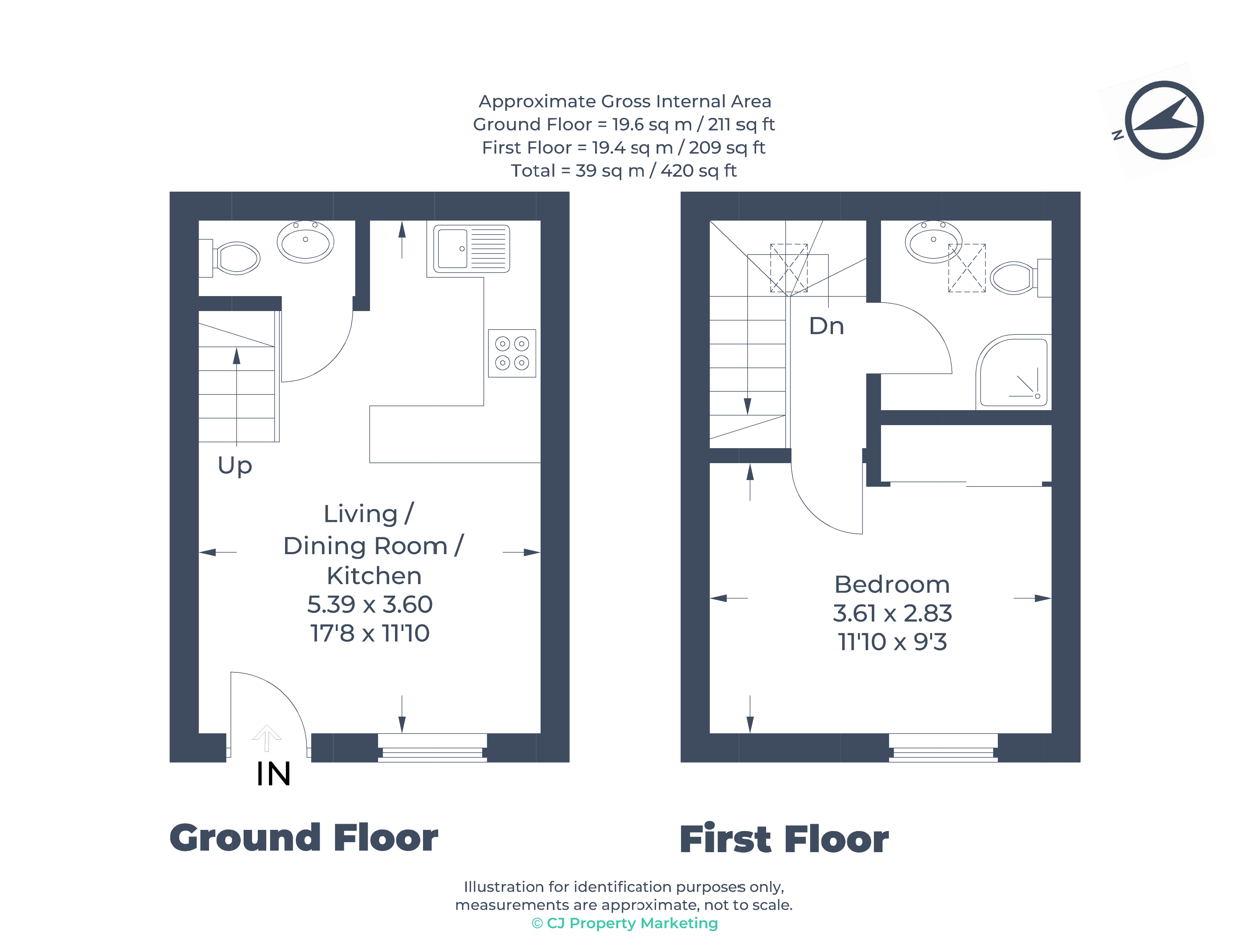 4 Farrs Mews, Ebury Road, Rickmansworth floorplan