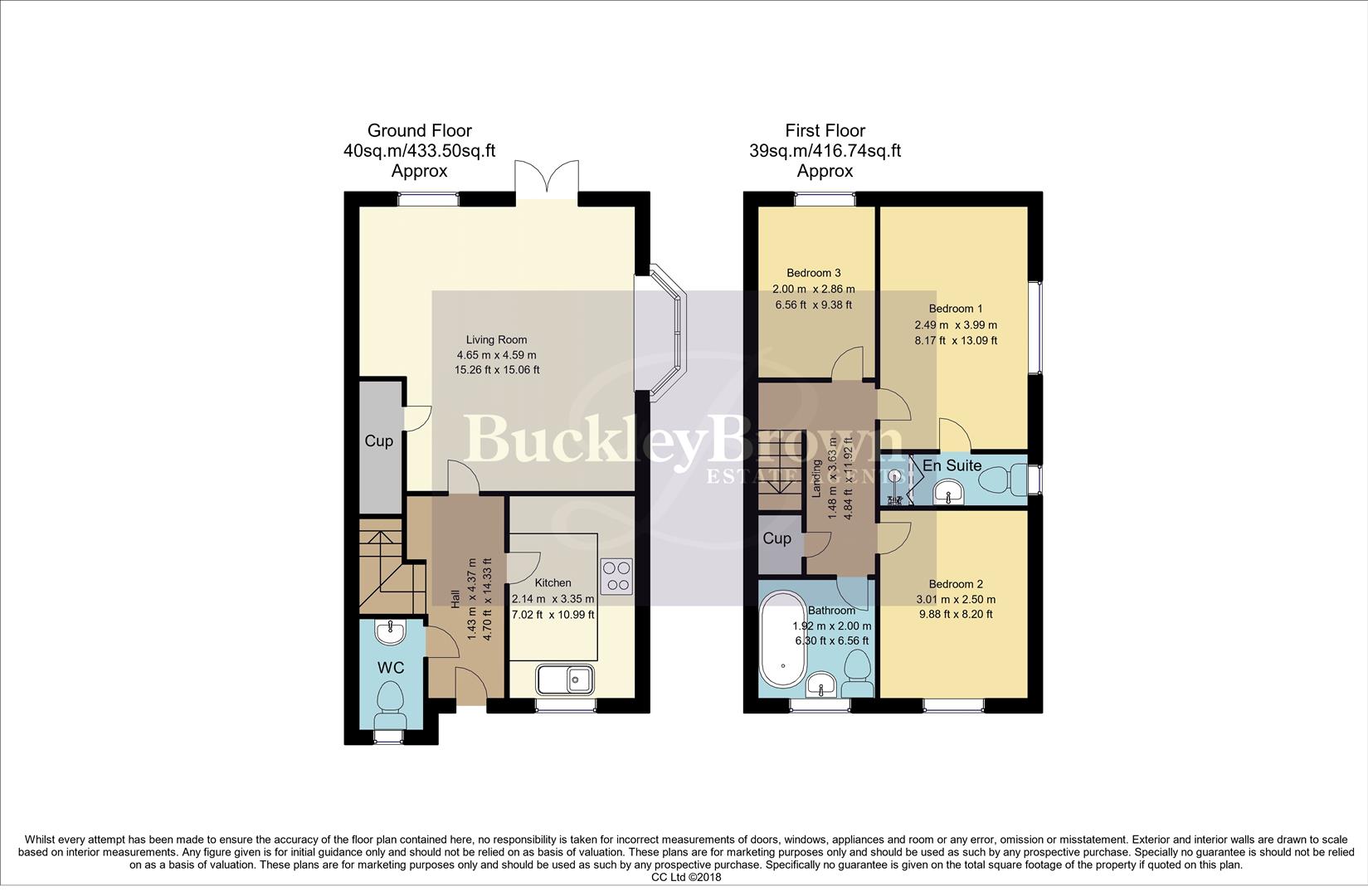 27, Adams Park Way, Nottingham floorplan