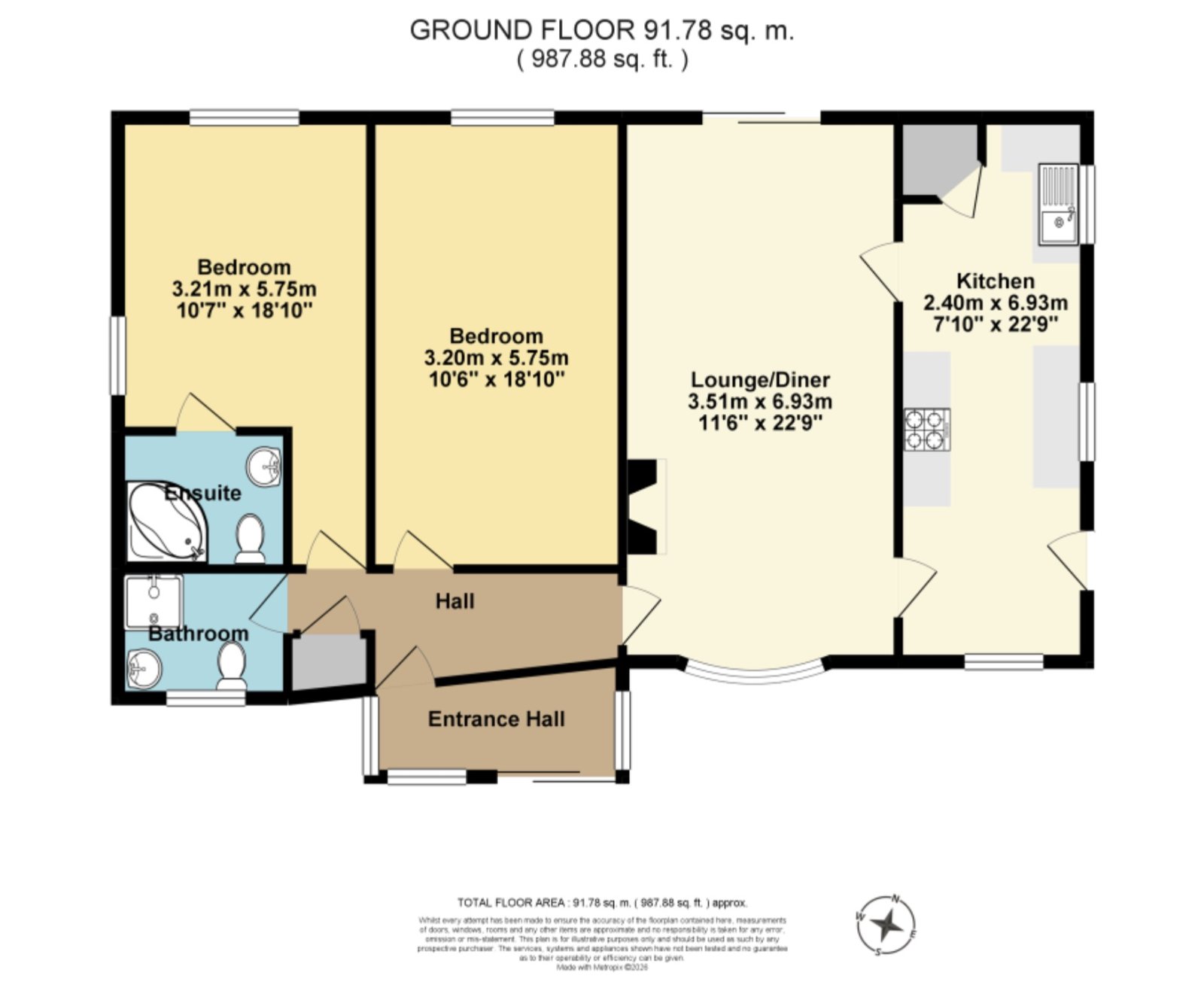 Guildford Lodge,, Lord Warden Avenue, Deal floorplan