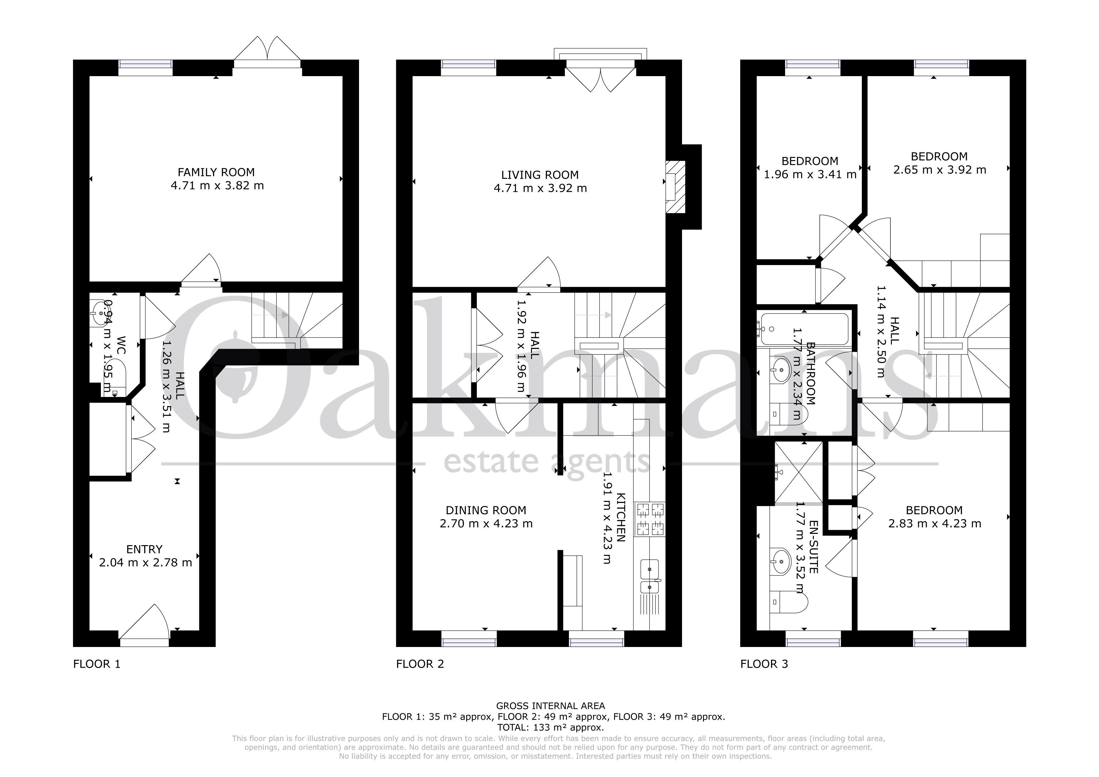 5, Courtlands Close, West Midlands floorplan
