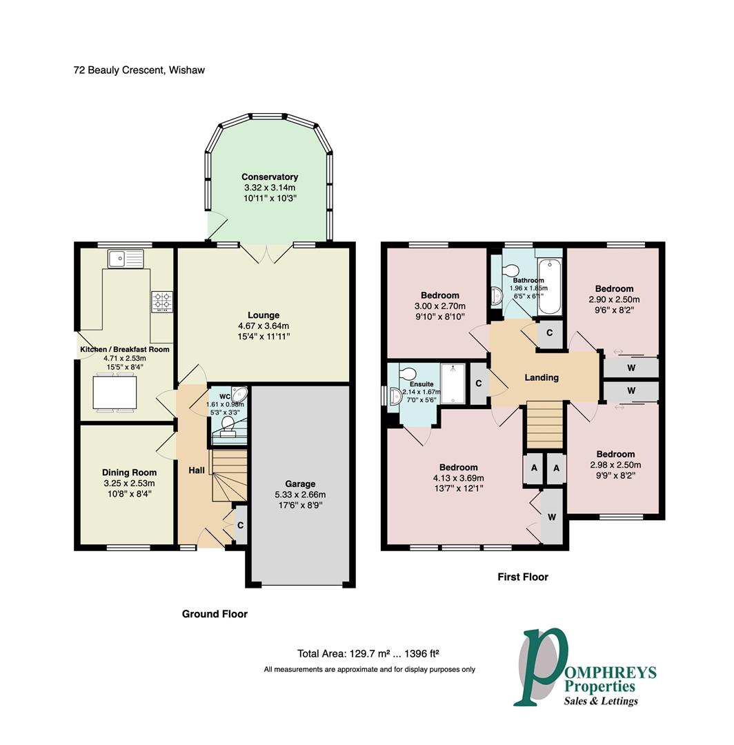 72, Beauly Crescent, Wishaw floorplan
